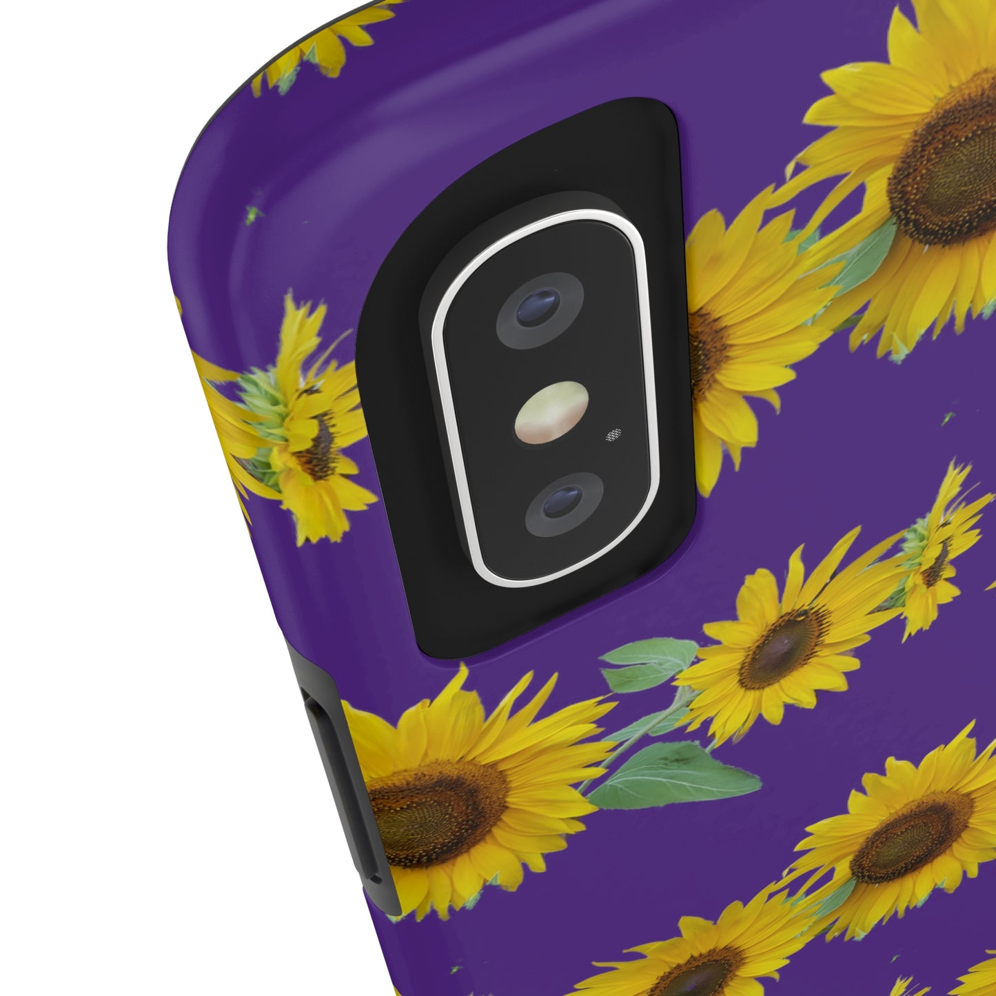 Sunflower Cluster Purple Tough Phone Case