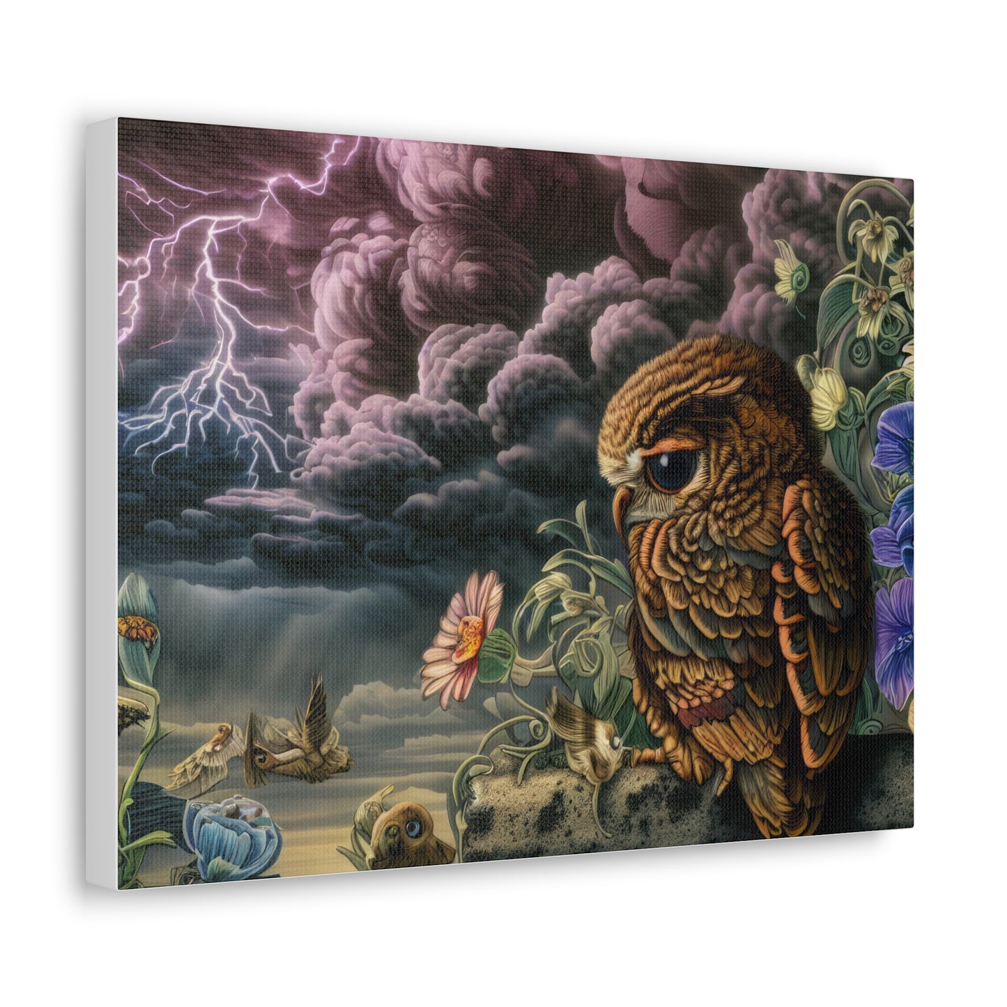 Kentucky Owl - Canvas Wall Art