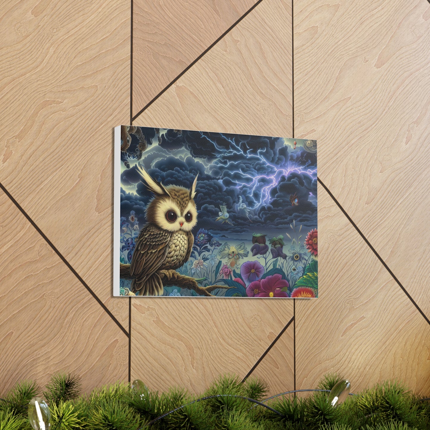 Pennsylvania Owl - Canvas Wall Art