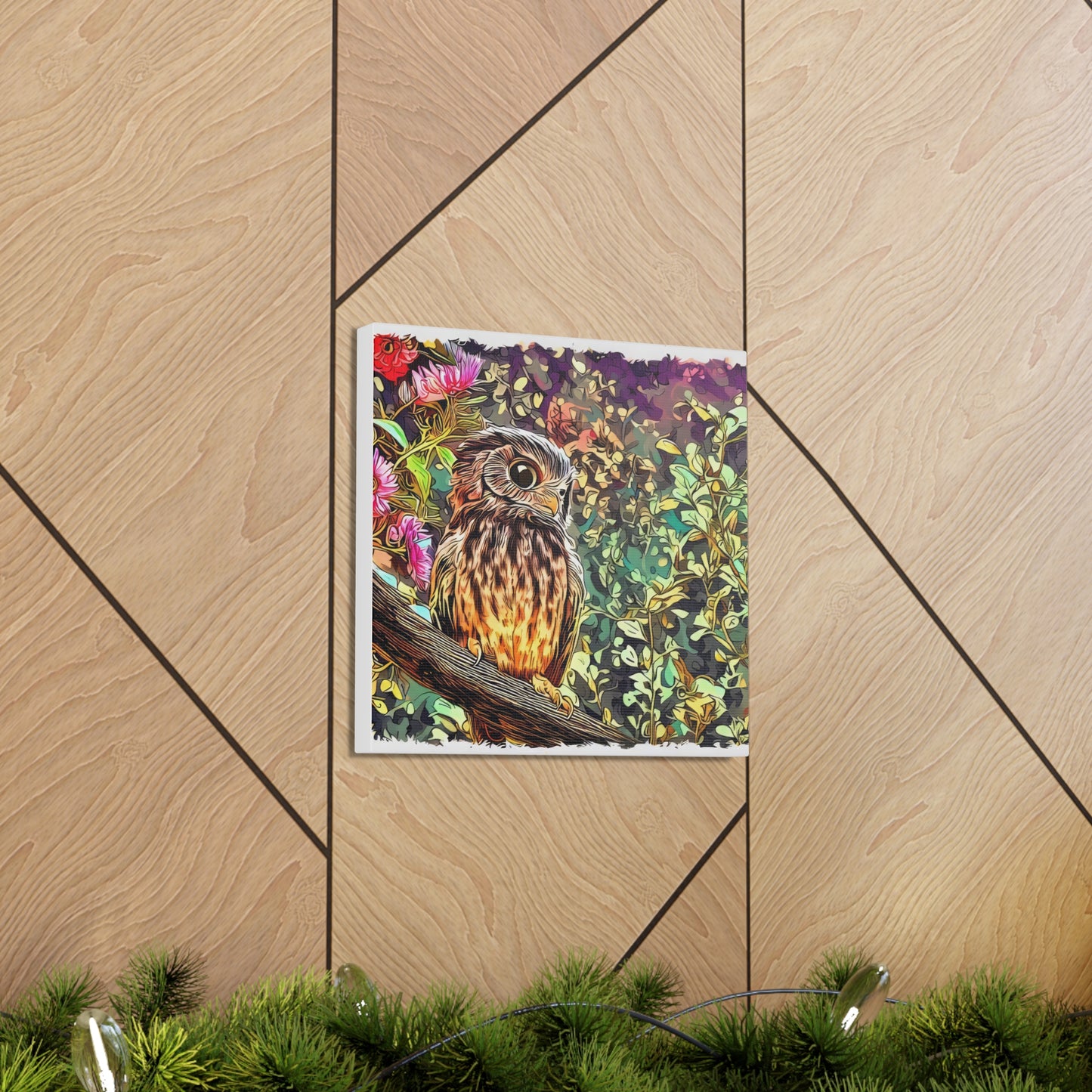 Idaho Owl - Canvas Wall Art