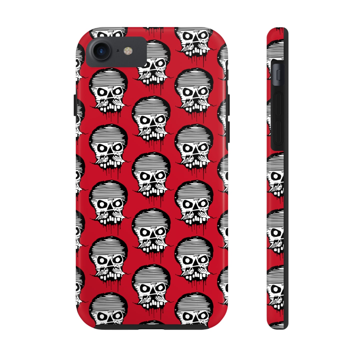 Skull Red Tough Phone Case