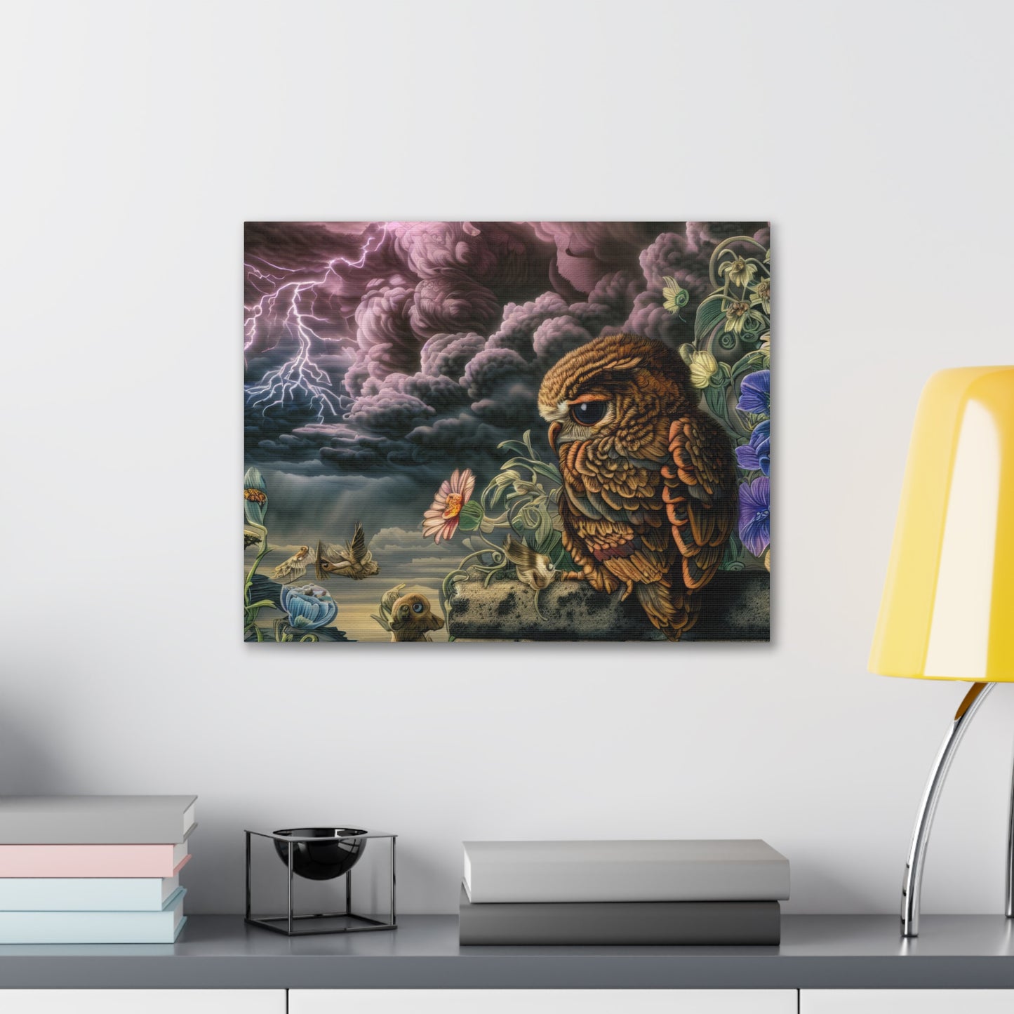 Kentucky Owl - Canvas Wall Art