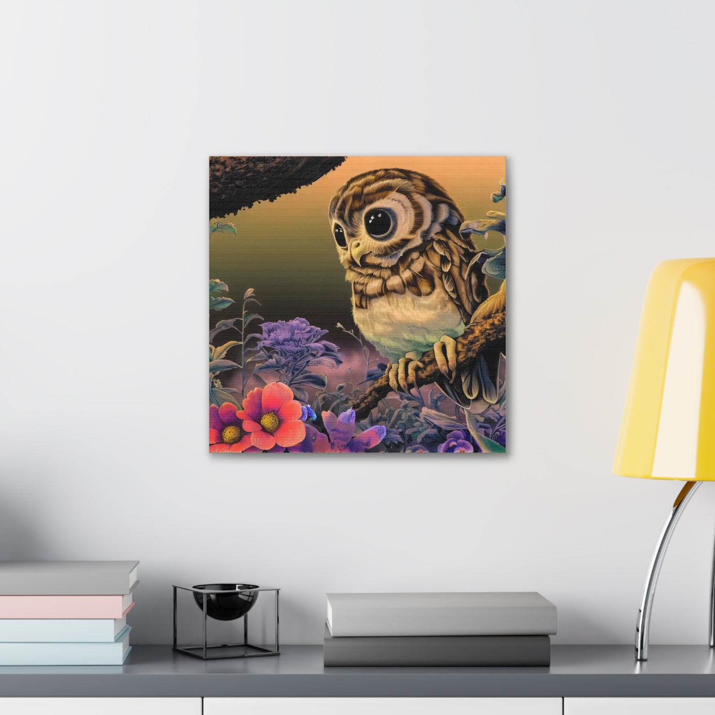 Connecticut Owl - Canvas Wall Art