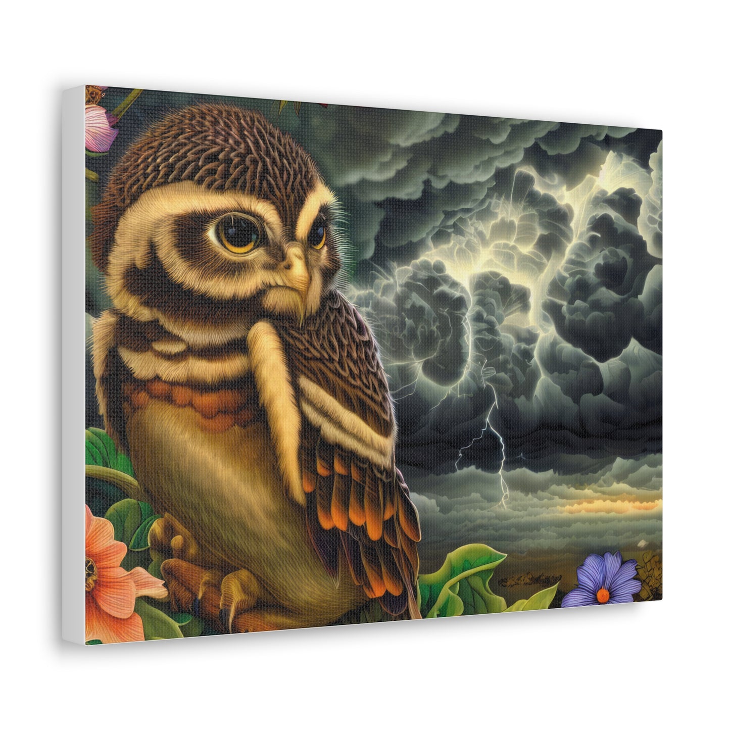 Aeolus Owl - Canvas Wall Art