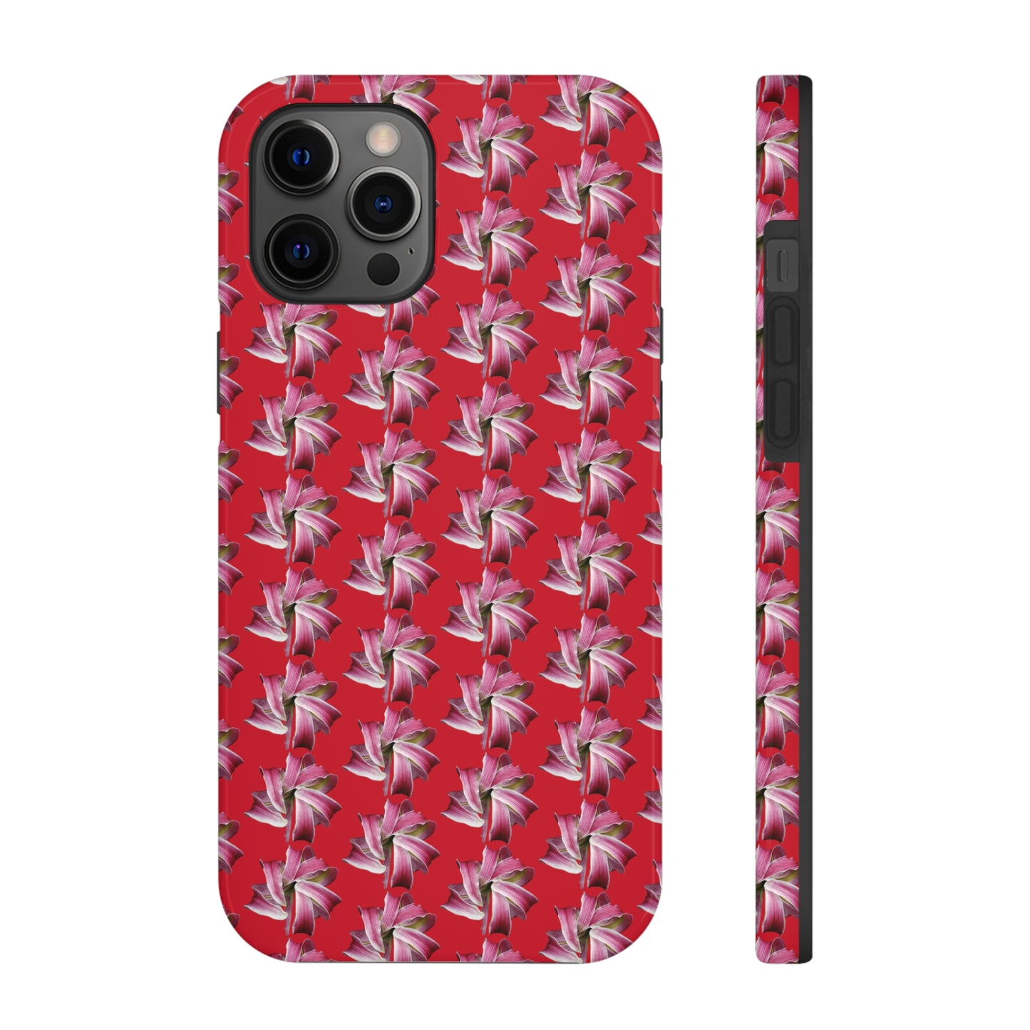 Morning Lily Red Tough Phone Case