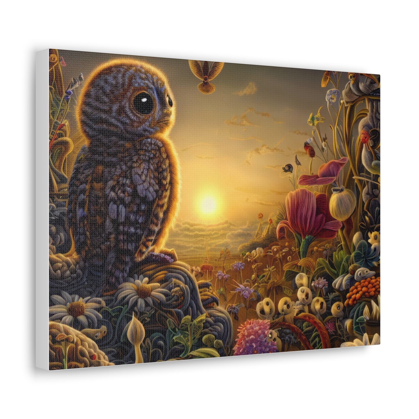 Ajax Owl - Canvas Wall Art