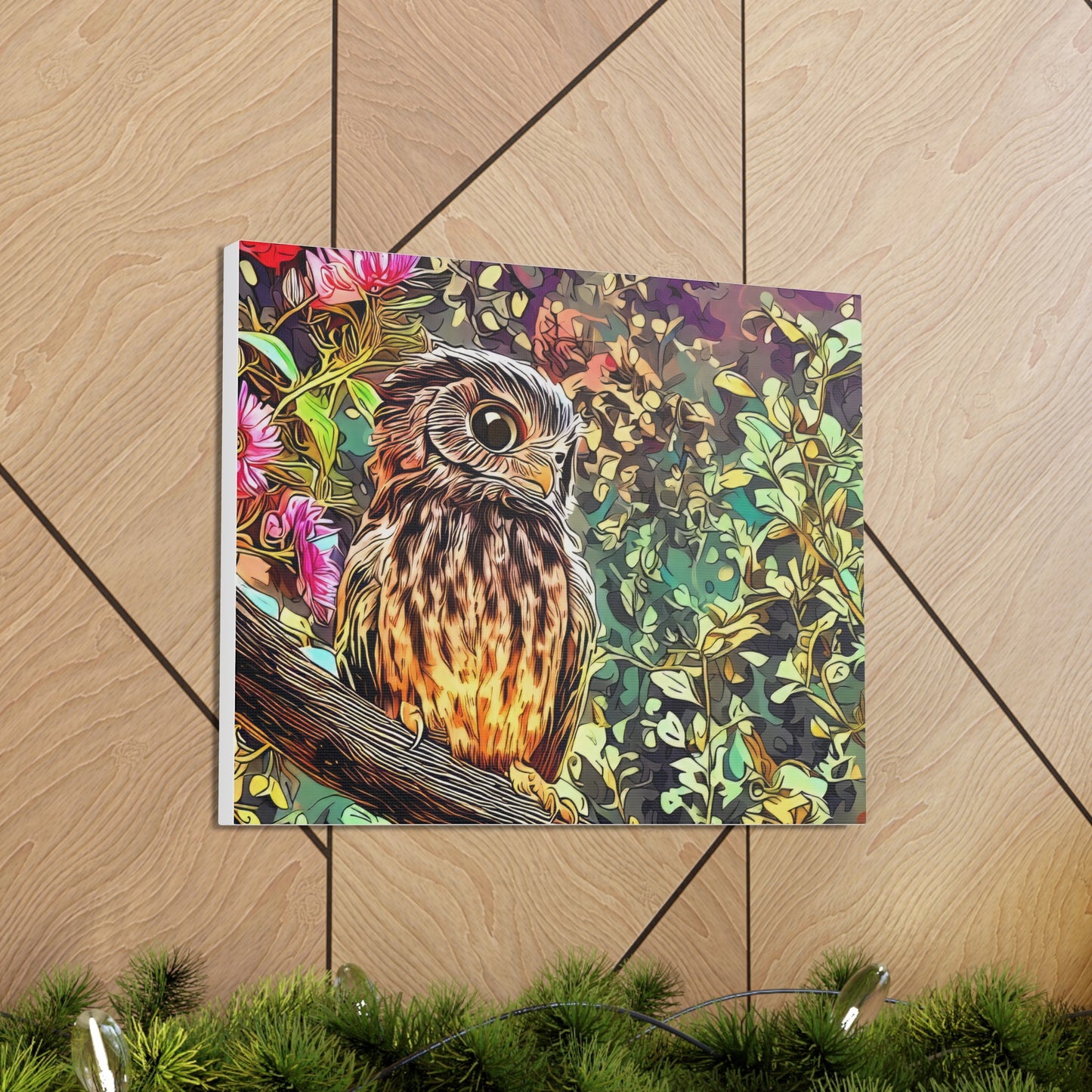 Idaho Owl - Canvas Wall Art