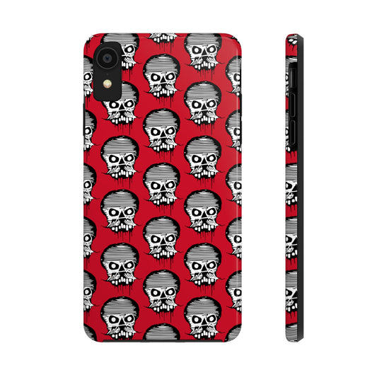 Skull Red Tough Phone Case