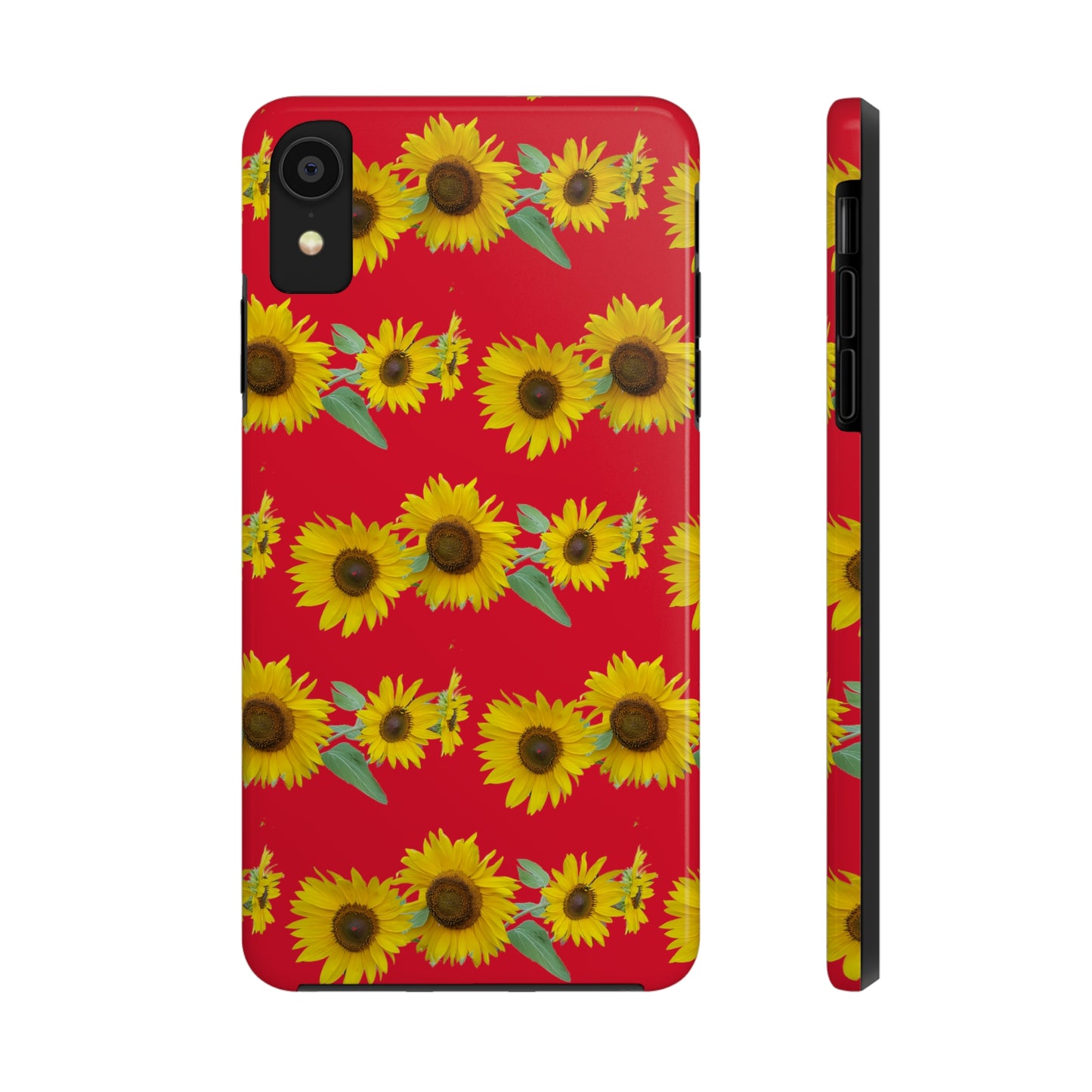 Sunflower Cluster RedTough Phone Case