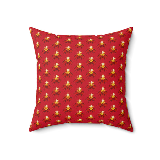 Orchid Sepal Square Pillow