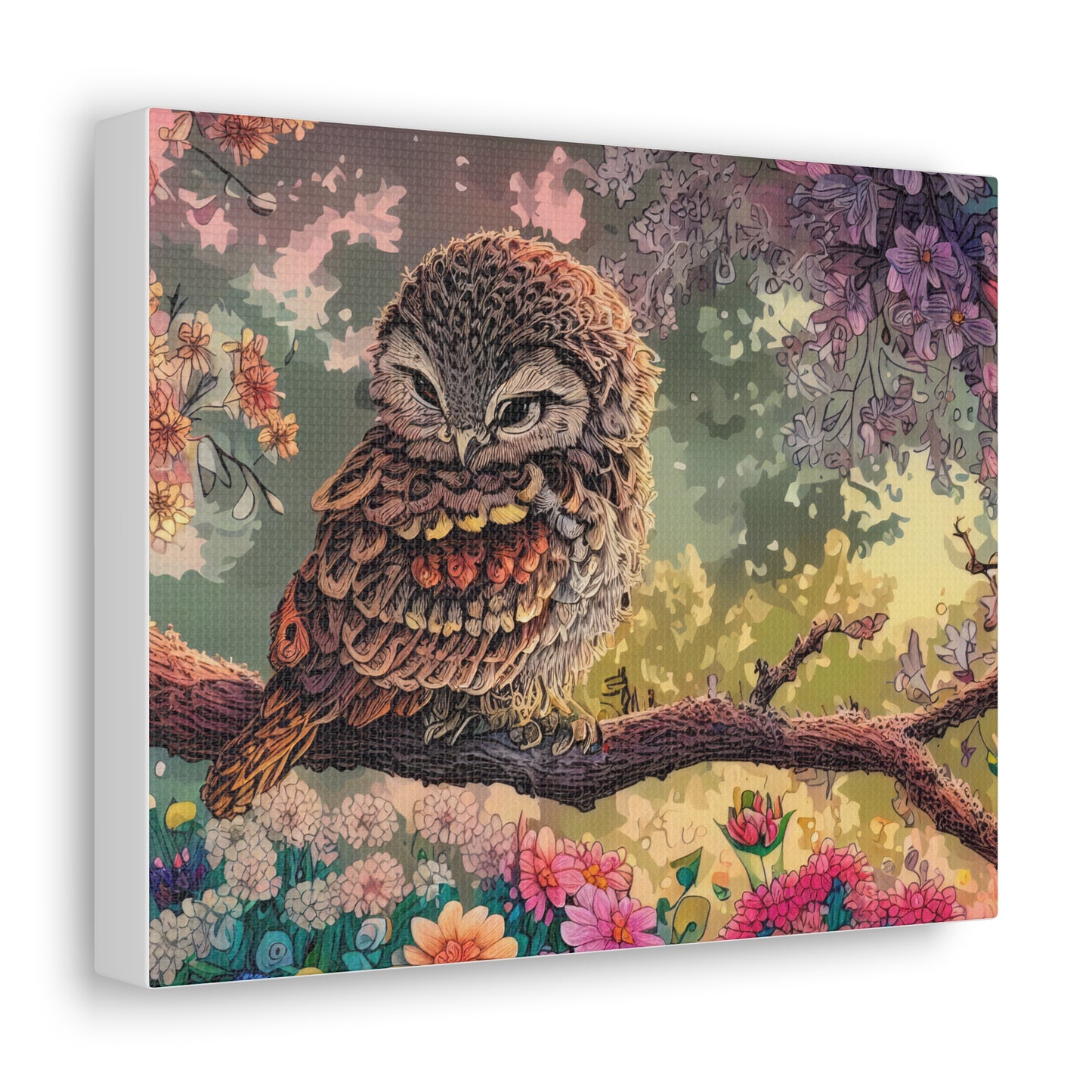 Oregon Owl - Canvas Wall Art