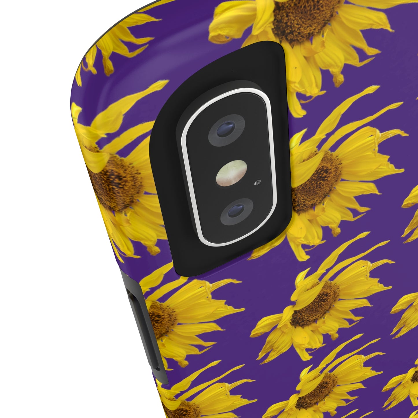 Fall Sunflower Purple Tough Phone Case