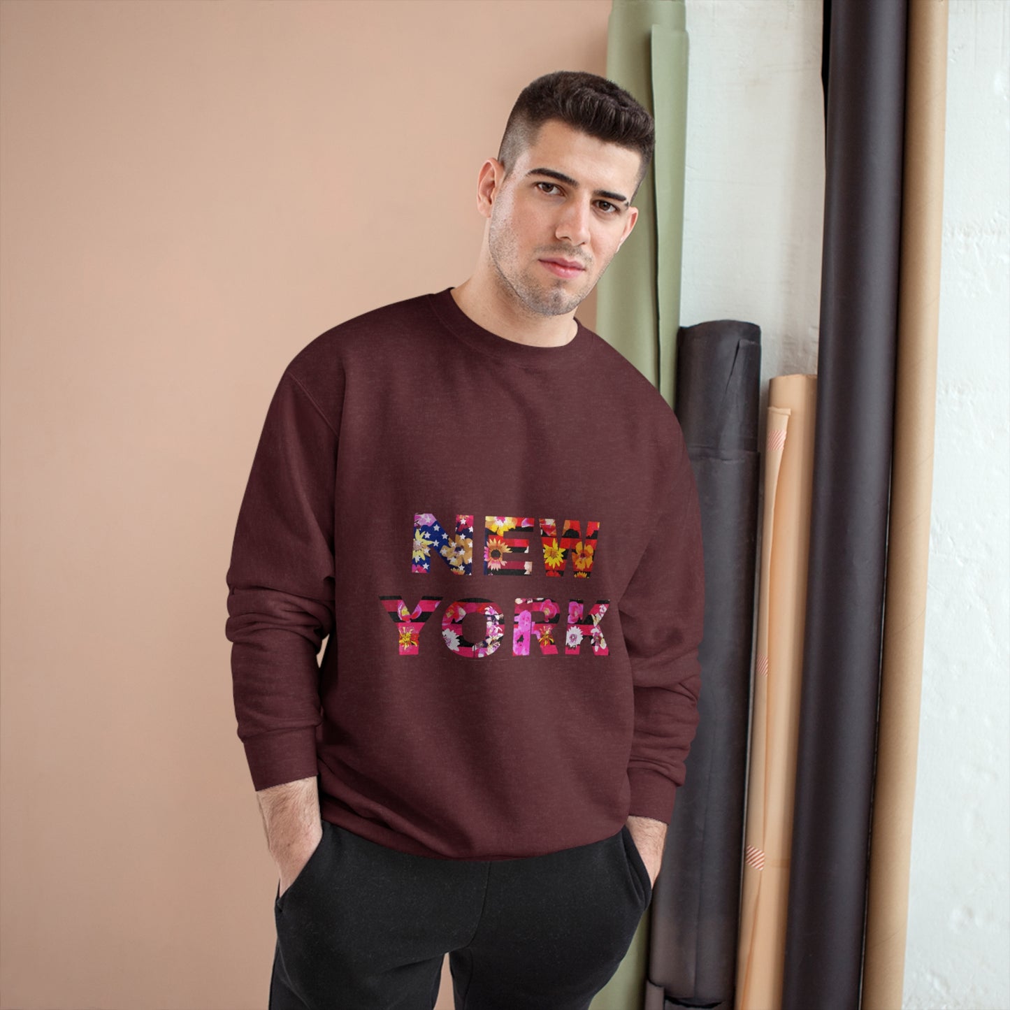 New York Floral Champion Sweatshirt