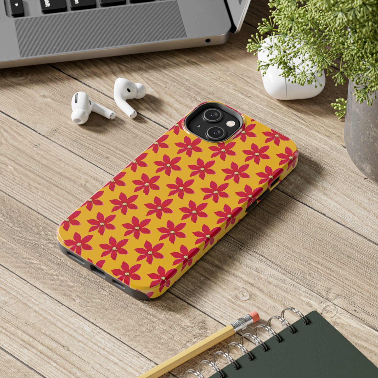 Regency Clematis Yellow Tough Phone Case