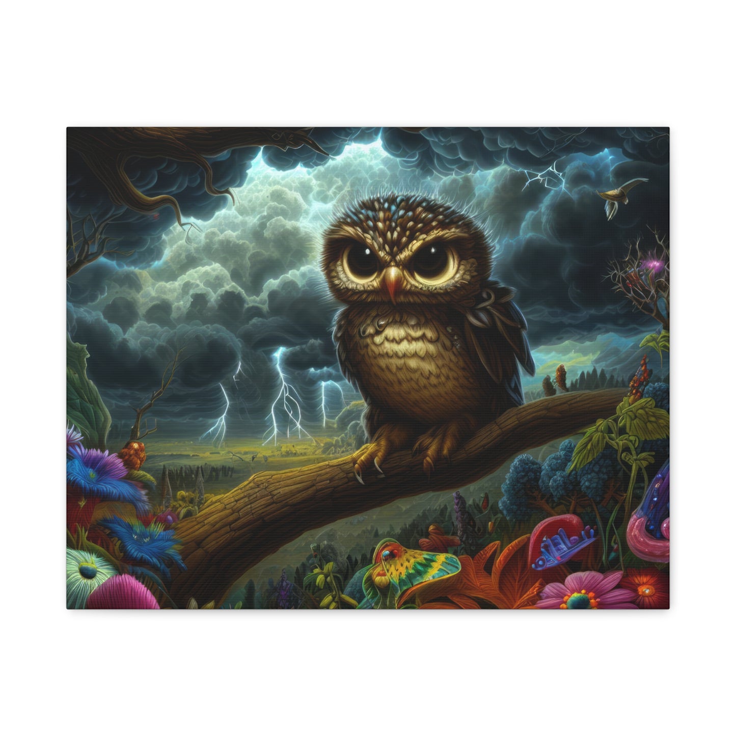 Arkansas Owl - Canvas Wall Art