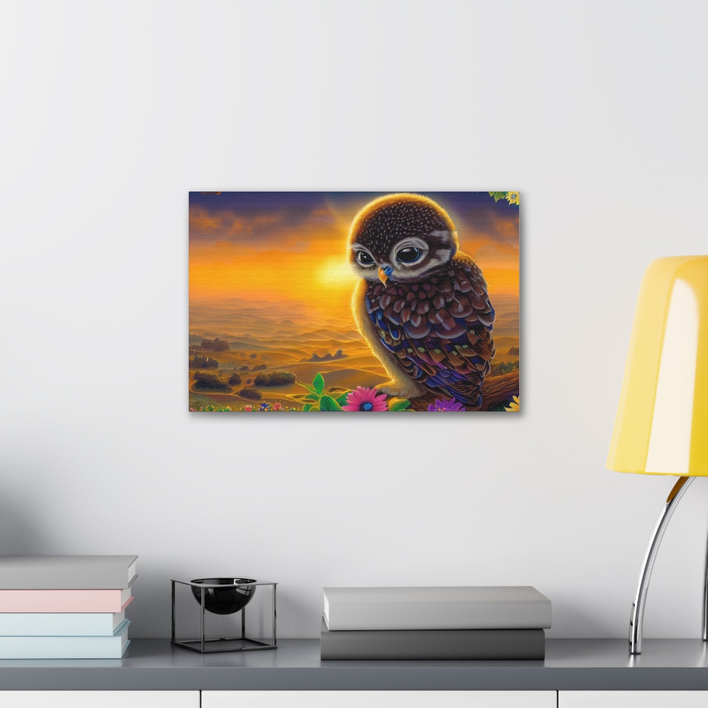 Ohio Owl - Canvas Wall Art