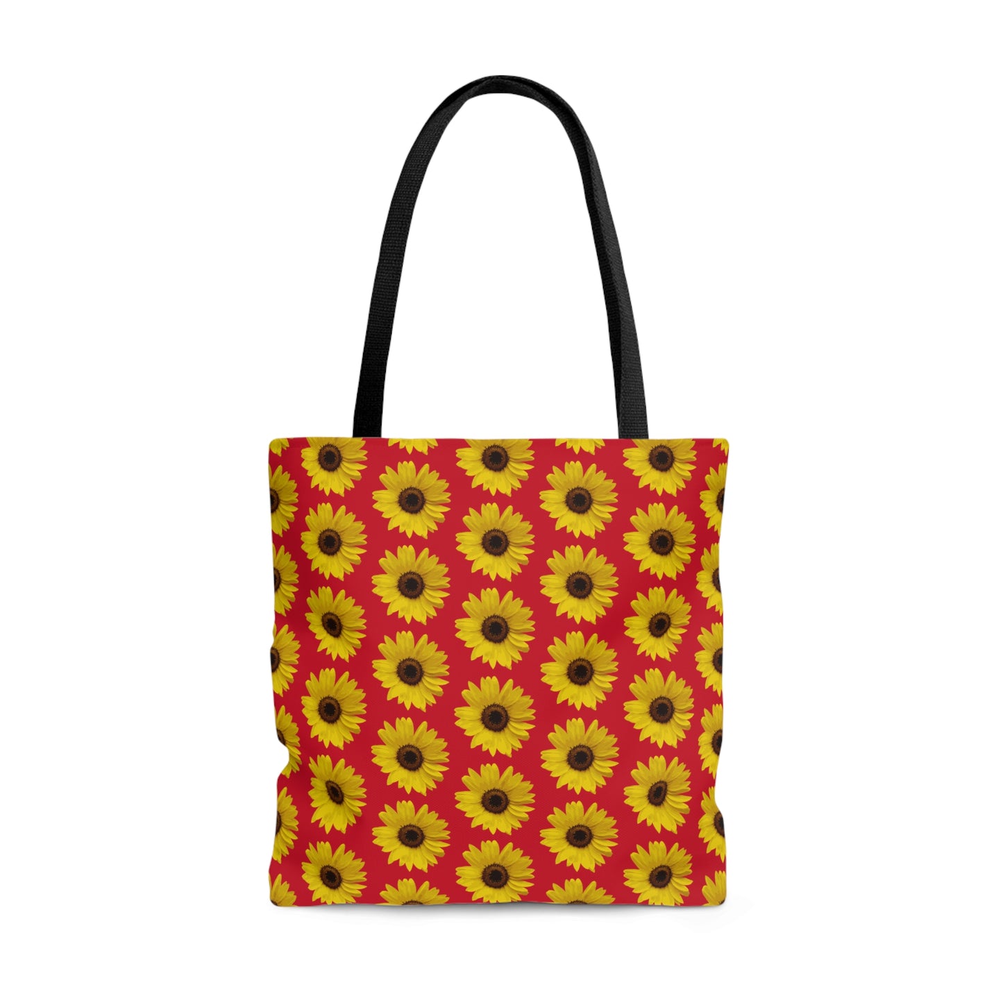 Sunflower Red Tote Bag