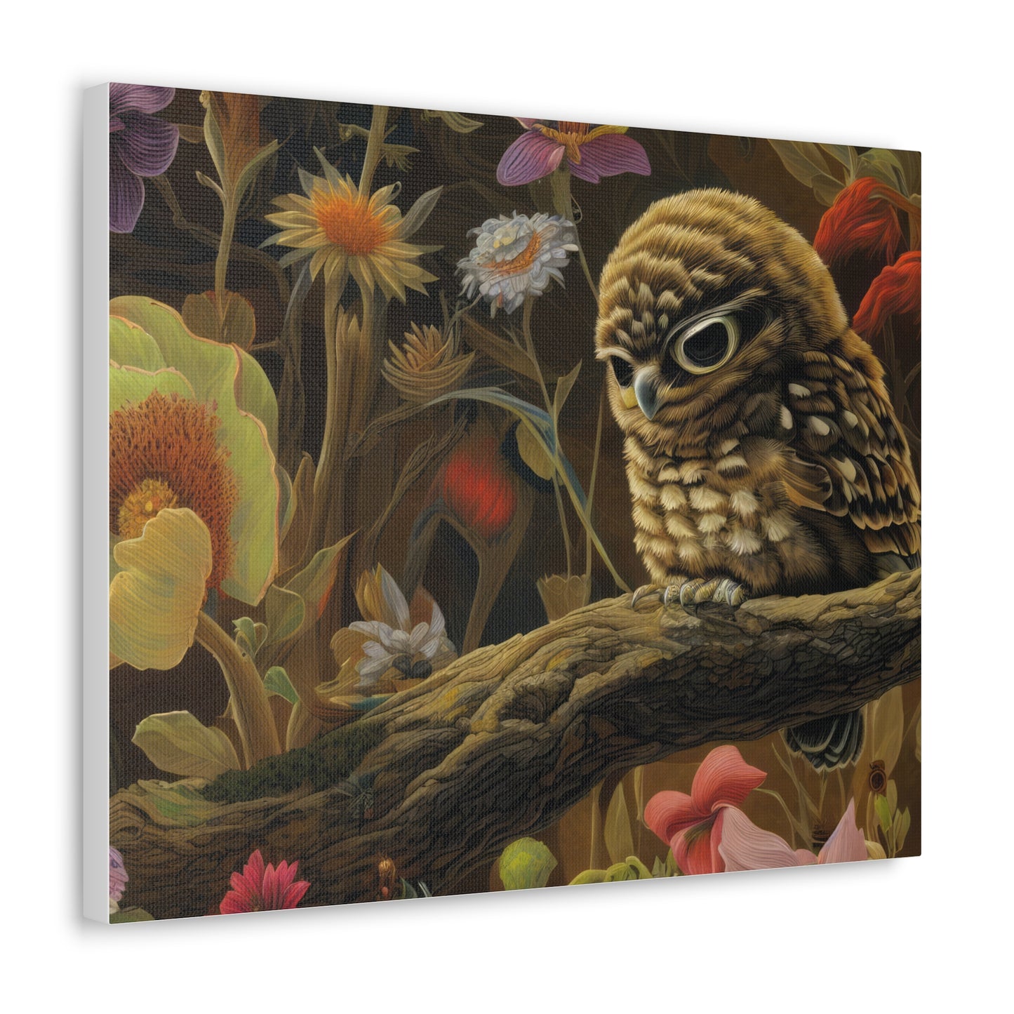 Maine Owl - Canvas Wall Art