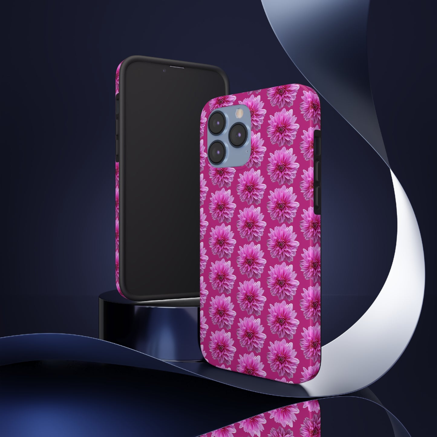 Pink Dahlia Pink Tough Phone Case