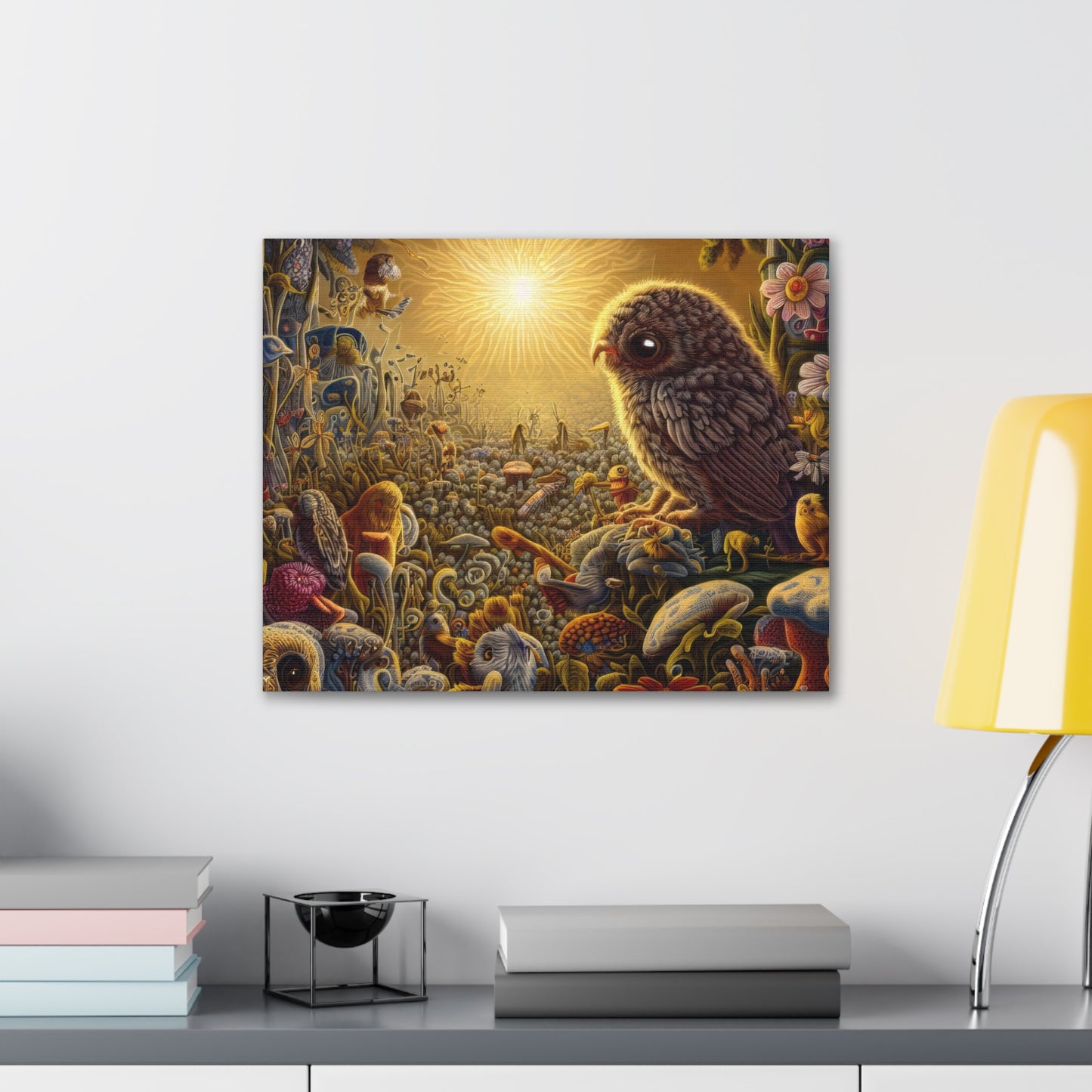 Virginia Owl - Canvas Wall Art