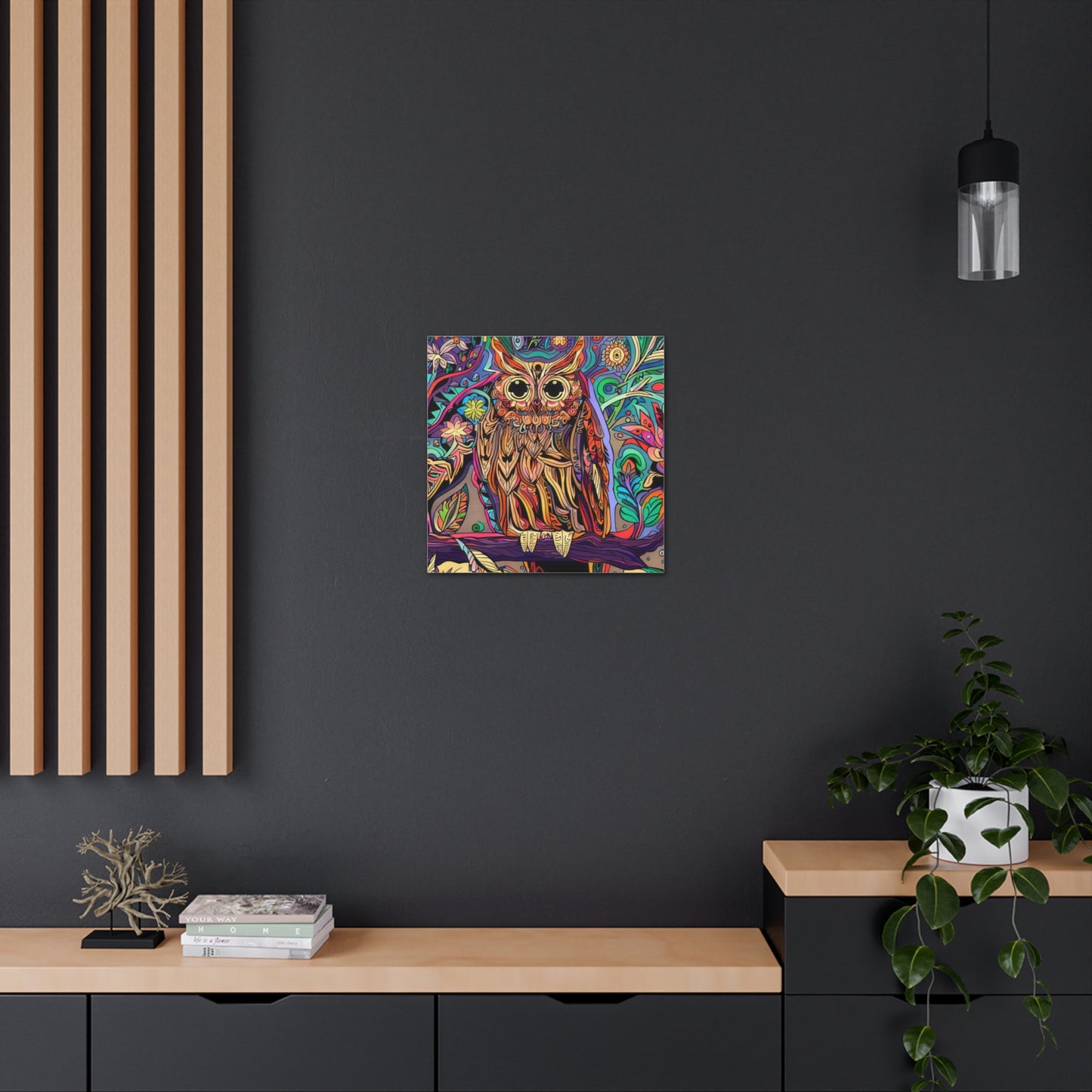 Nevada Owl  - Canvas Wall Art