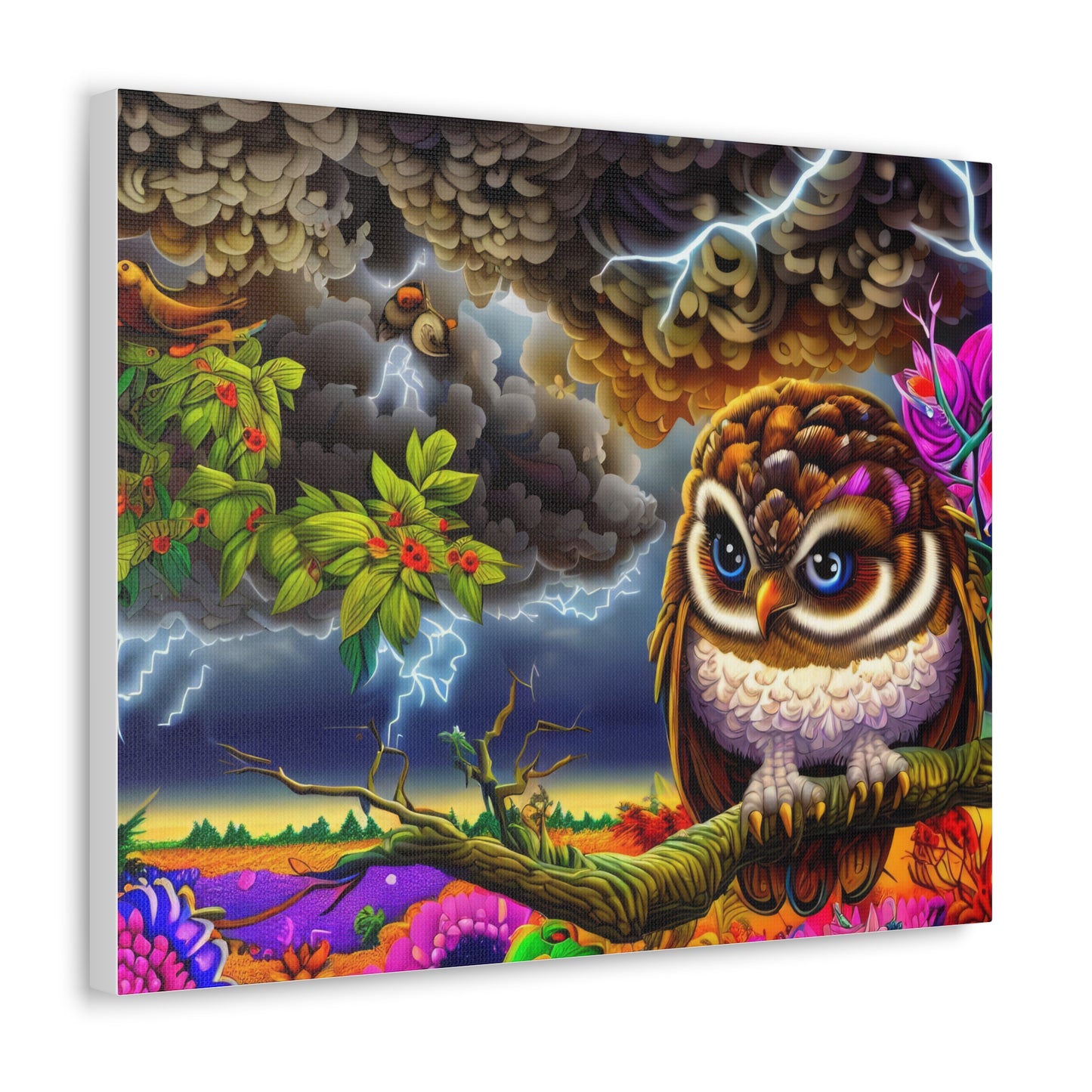 Louisiana Owl - Canvas Wall Art