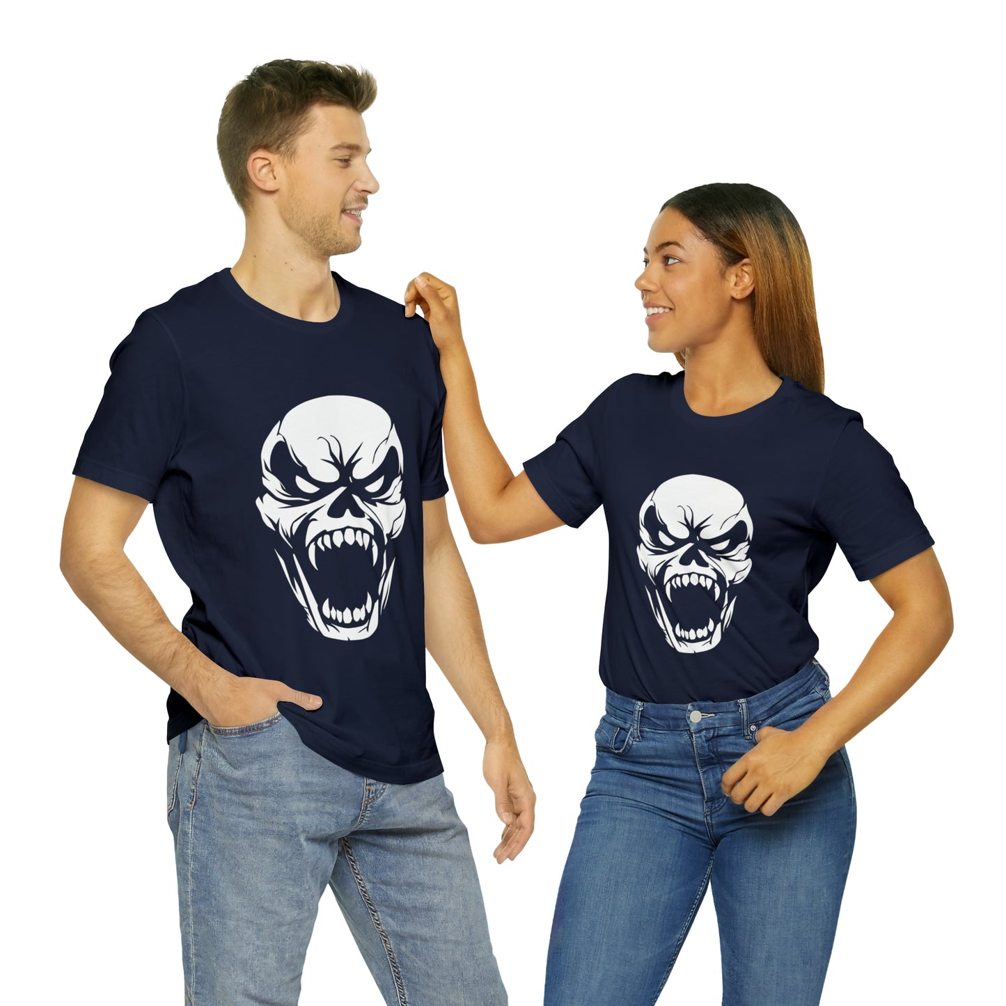 Wild Skull  Unisex Jersey Short Sleeve Tee