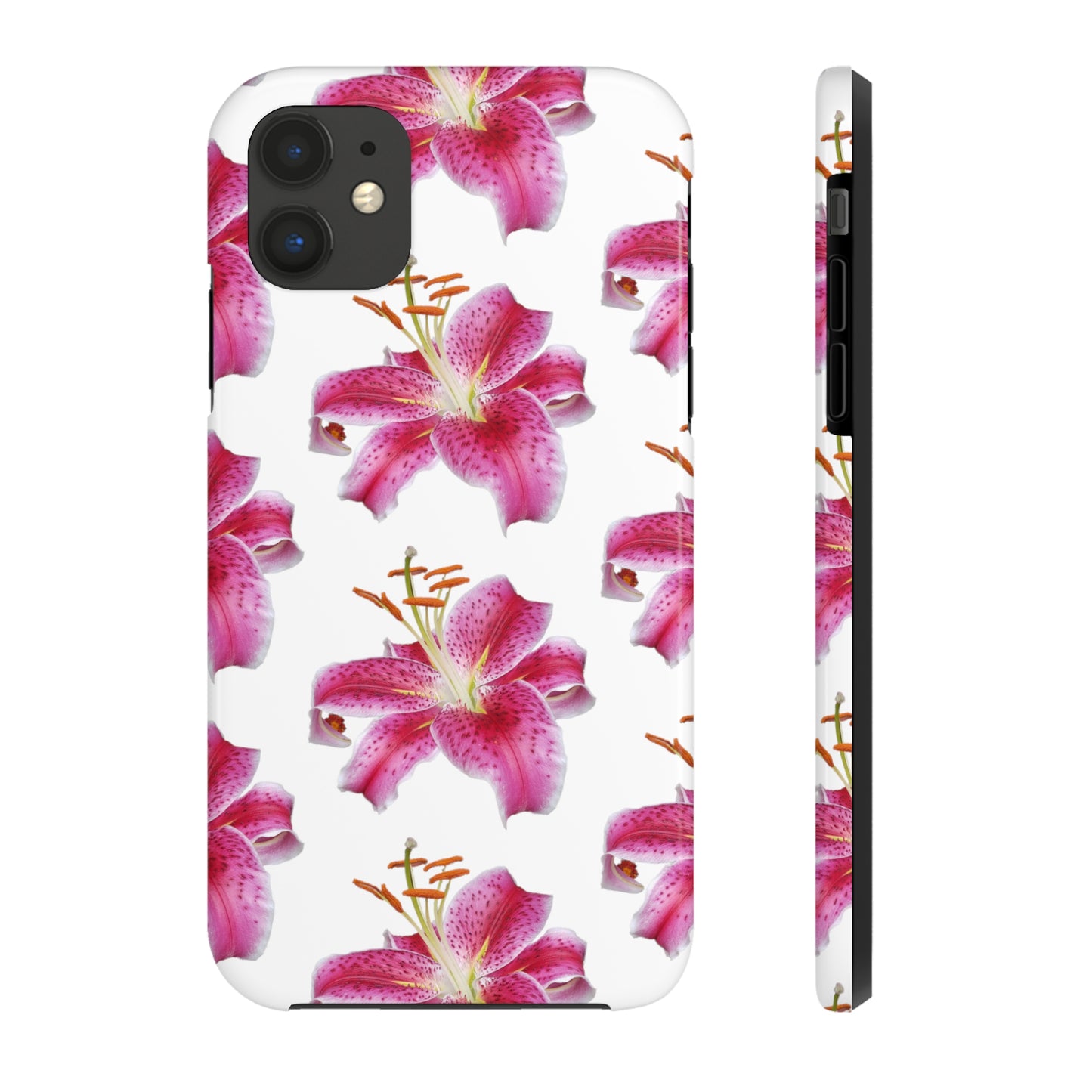 Stargazer Lily White Tough Phone Case