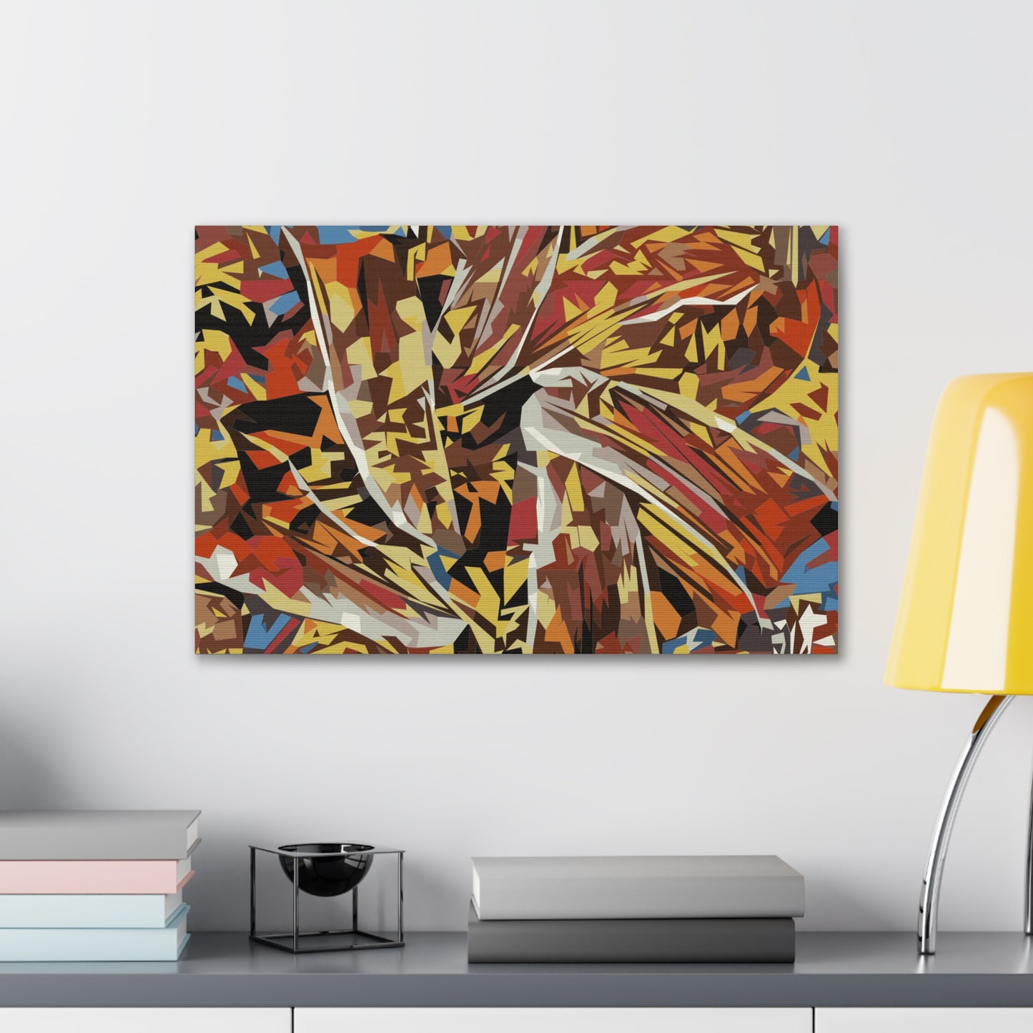 Abstract Floral Fiesta Canvas Gallery Wraps