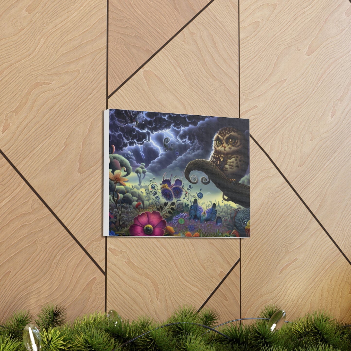 Adonis Owl - Canvas Wall Art