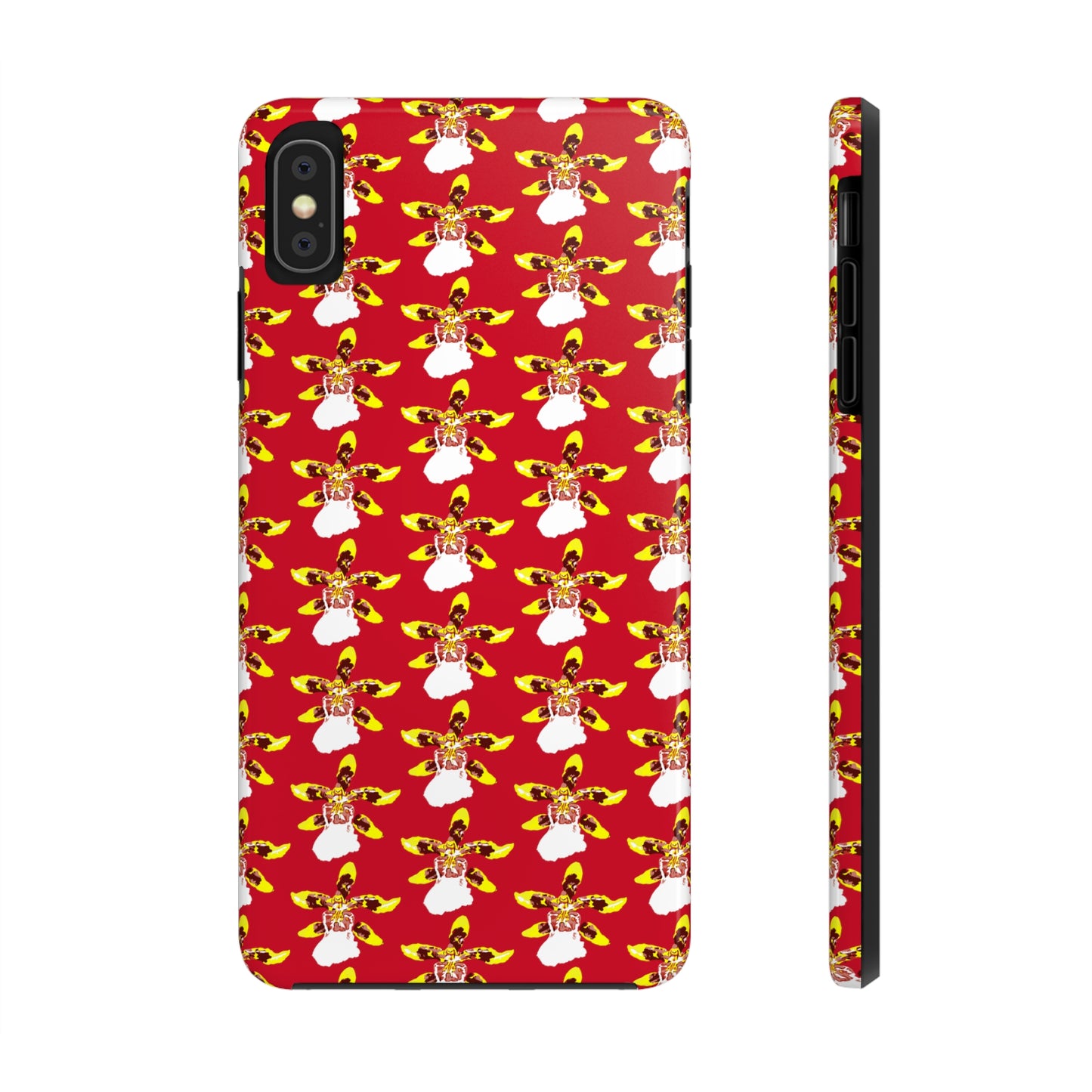 Tiger Orchid Red Tough Phone Case