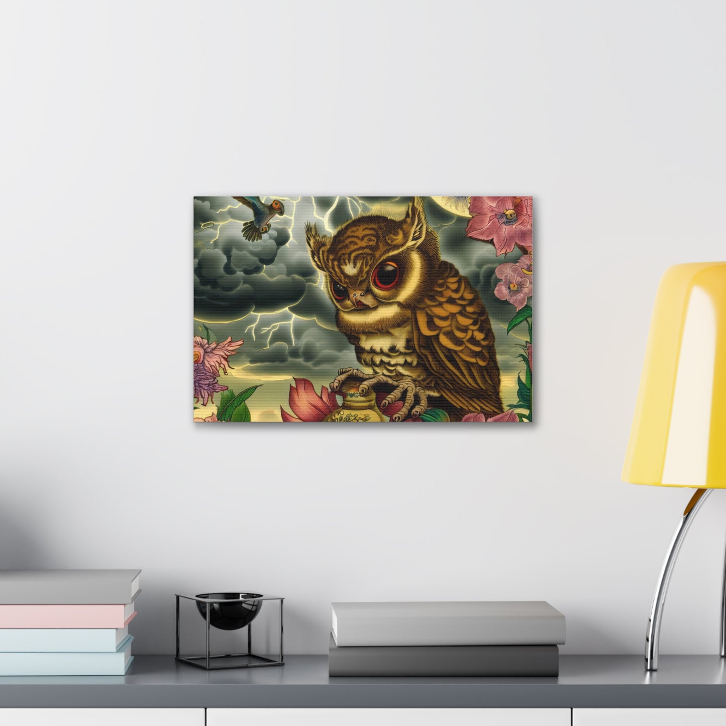 Indiana Owl - Canvas Wall Art