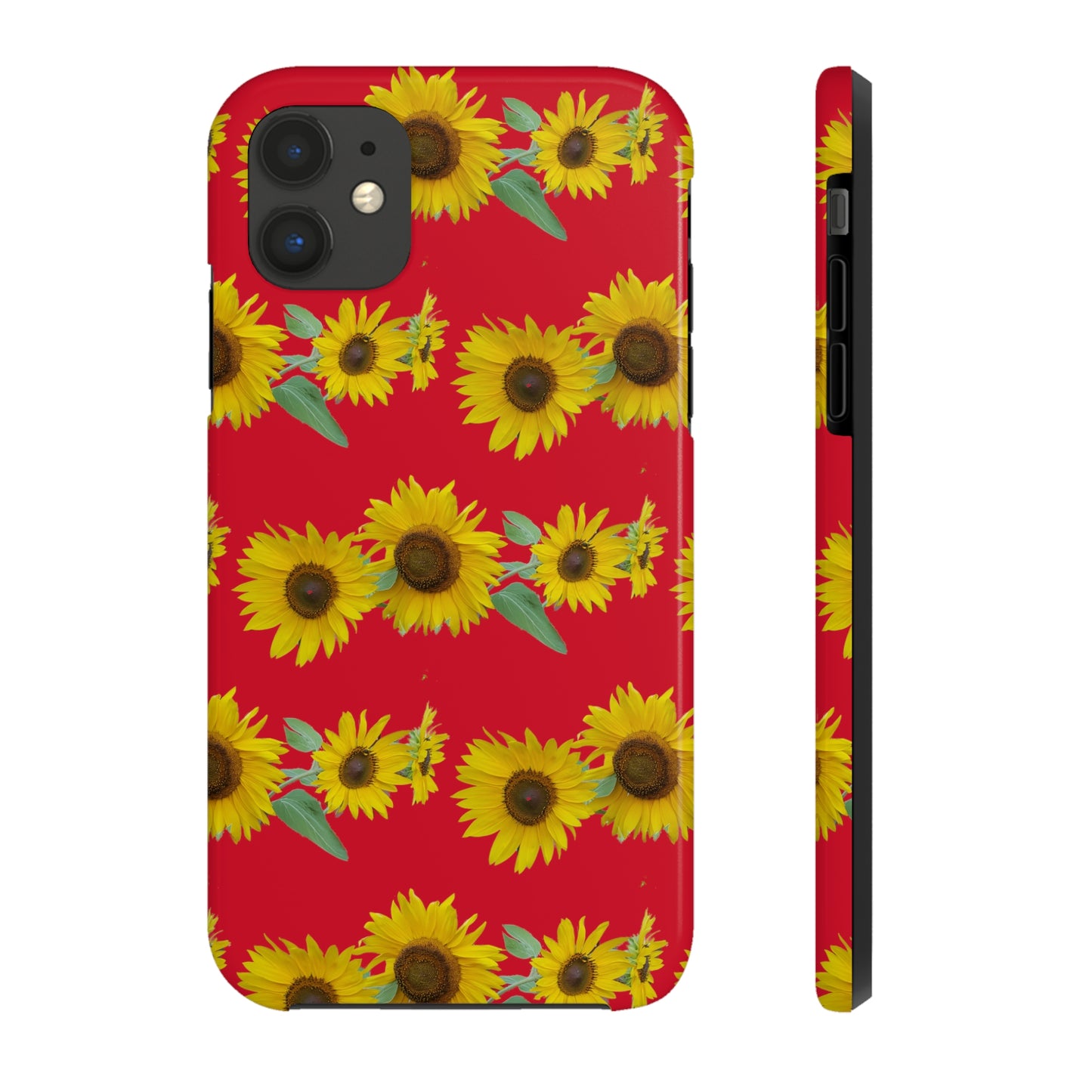 Sunflower Cluster RedTough Phone Case