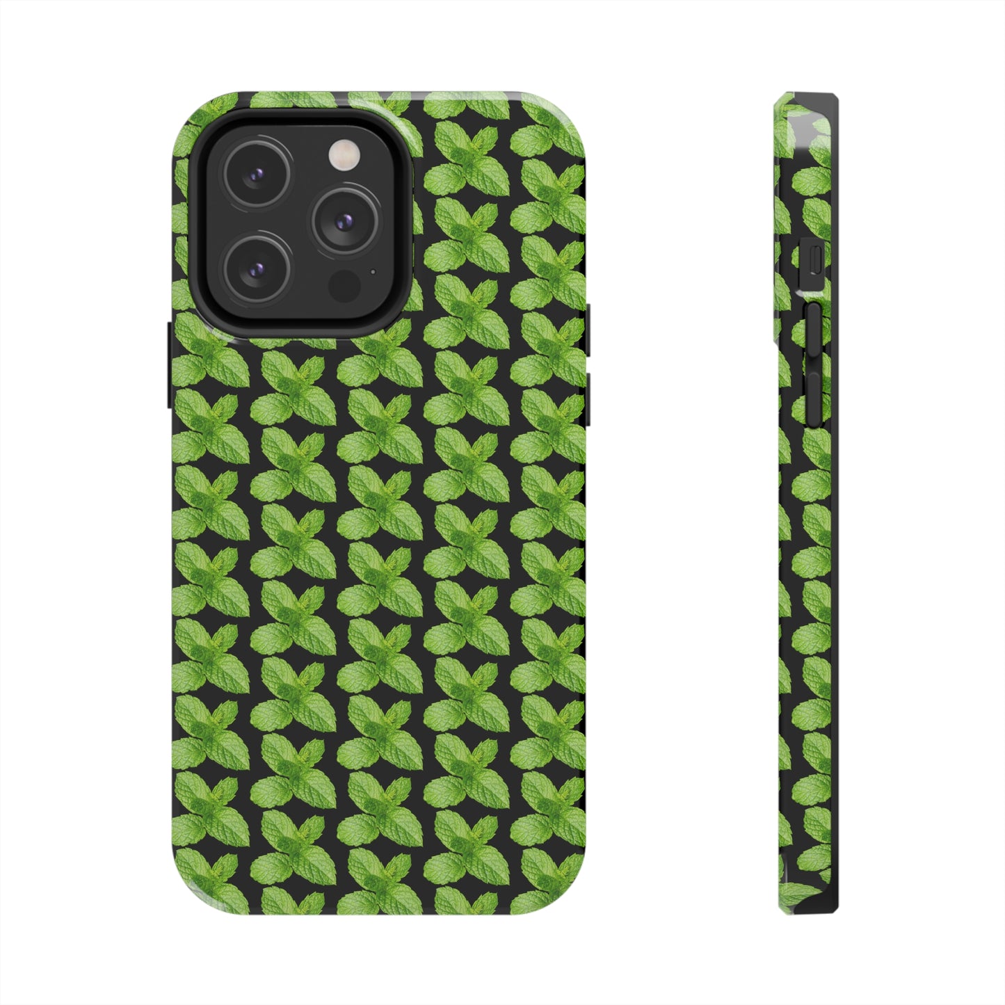 Mint Black Tough Phone Case