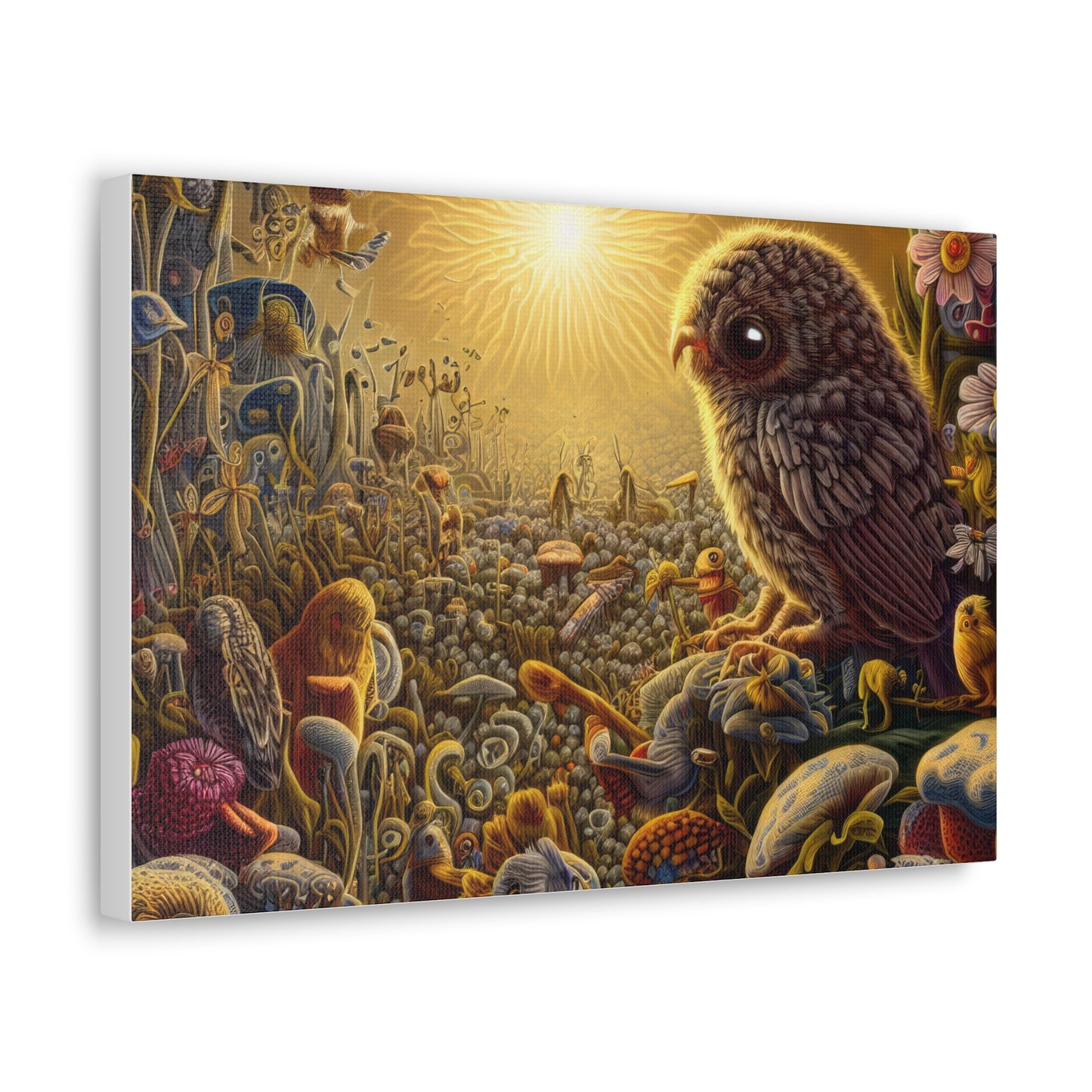 Virginia Owl - Canvas Wall Art