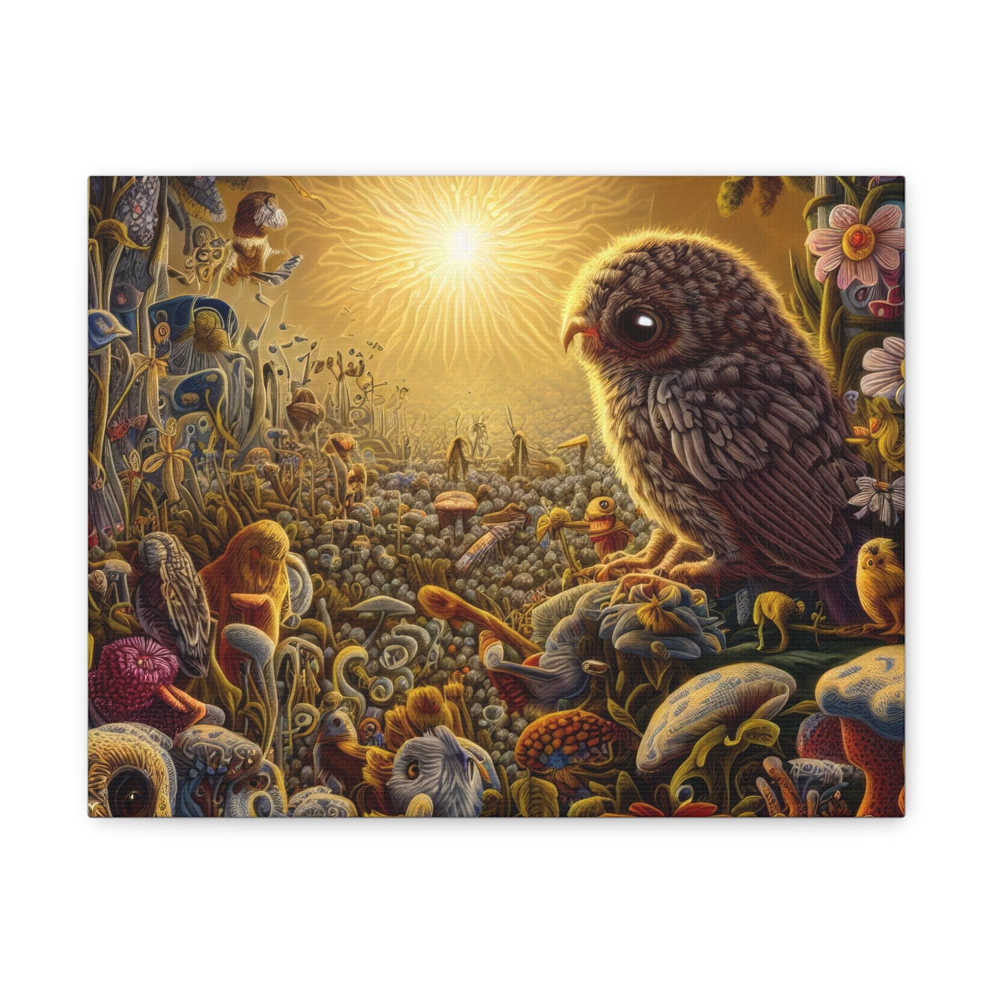 Virginia Owl - Canvas Wall Art