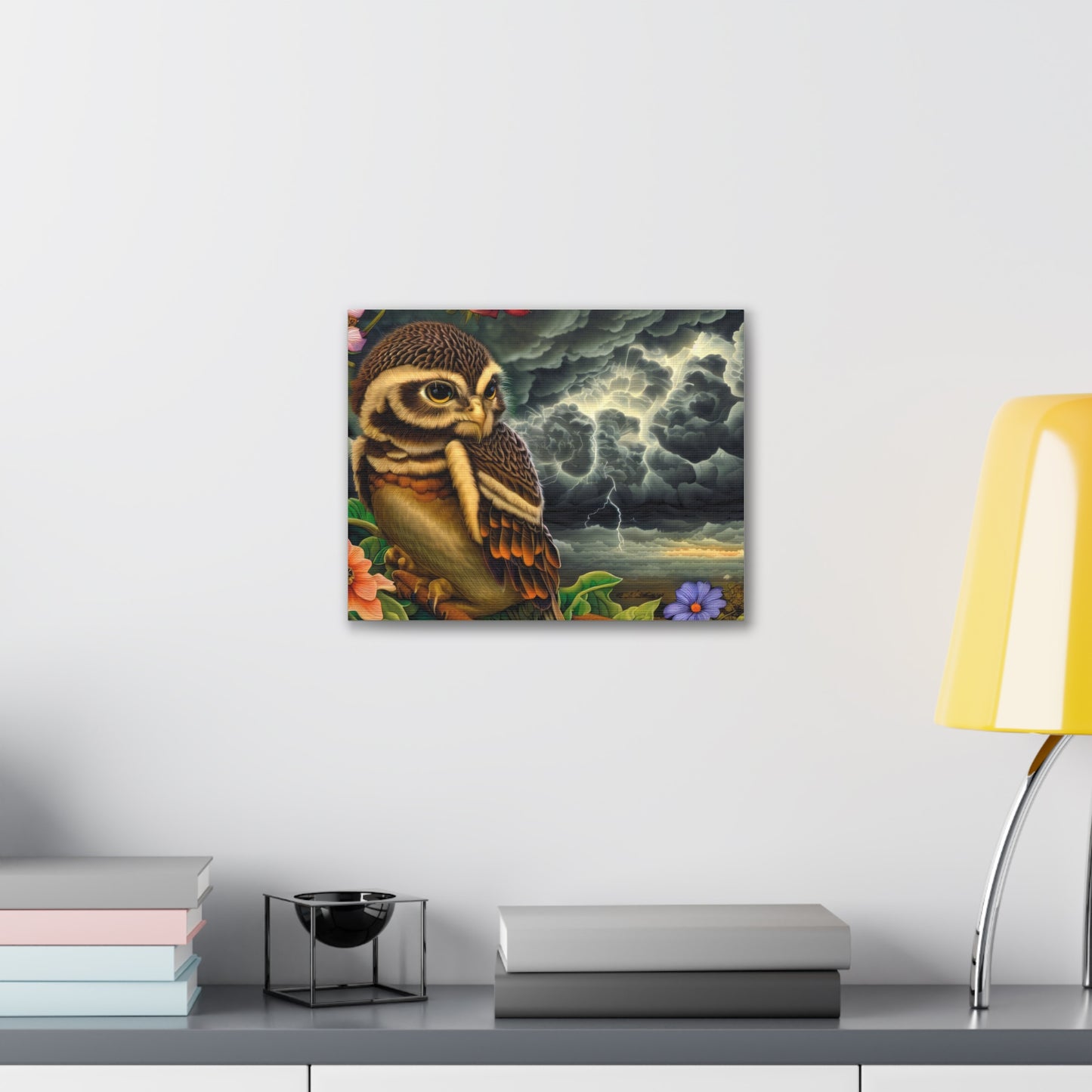 Aeolus Owl - Canvas Wall Art