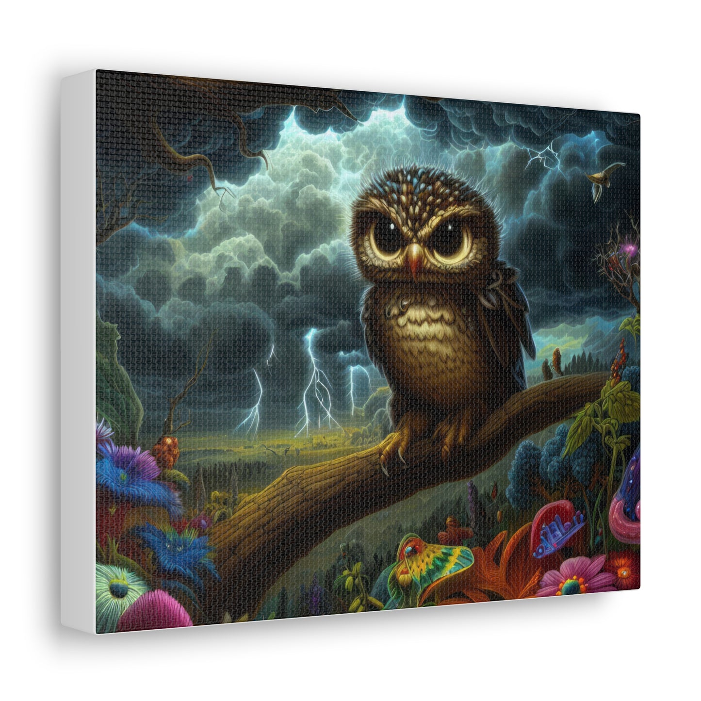 Arkansas Owl - Canvas Wall Art