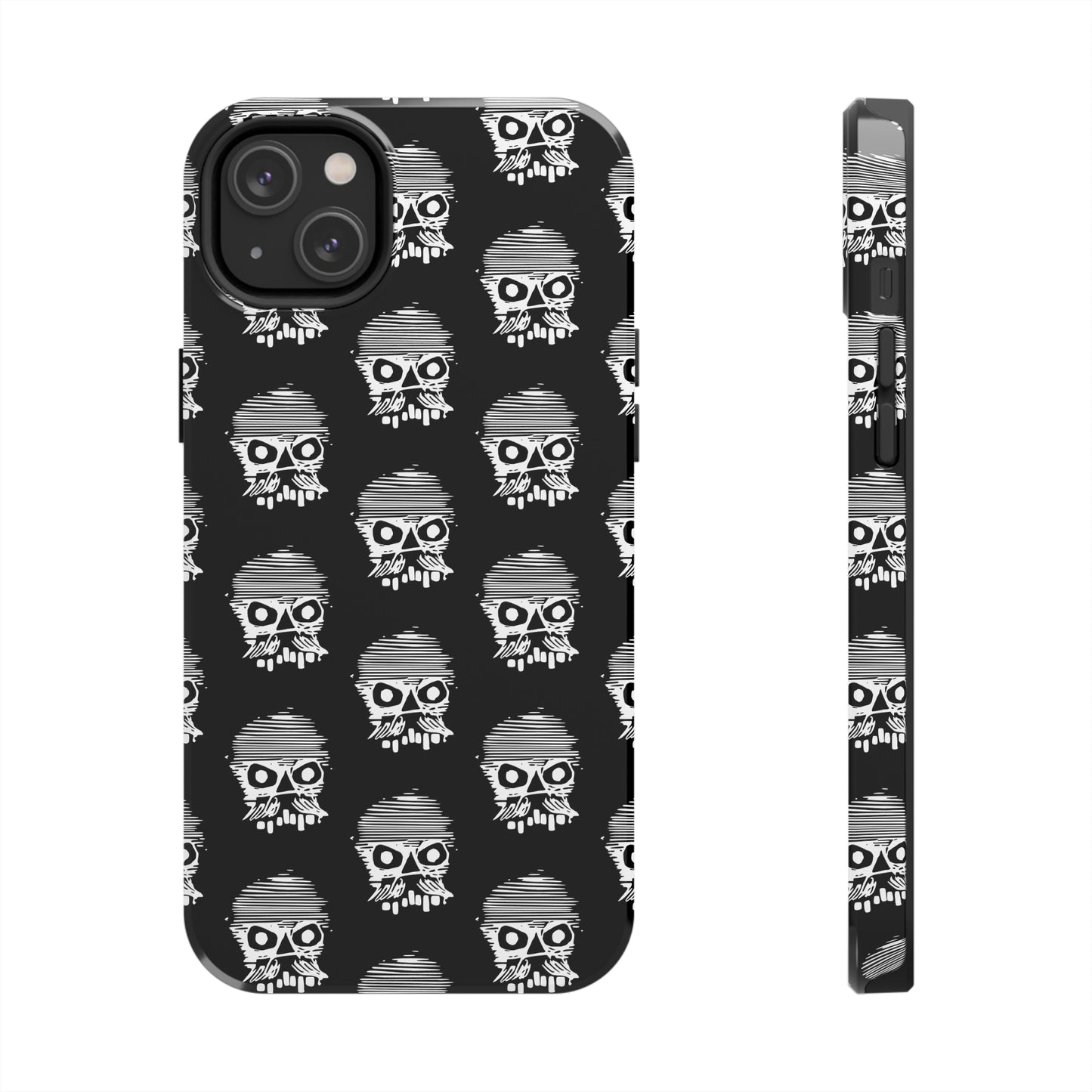 Skull Black Tough Phone Case