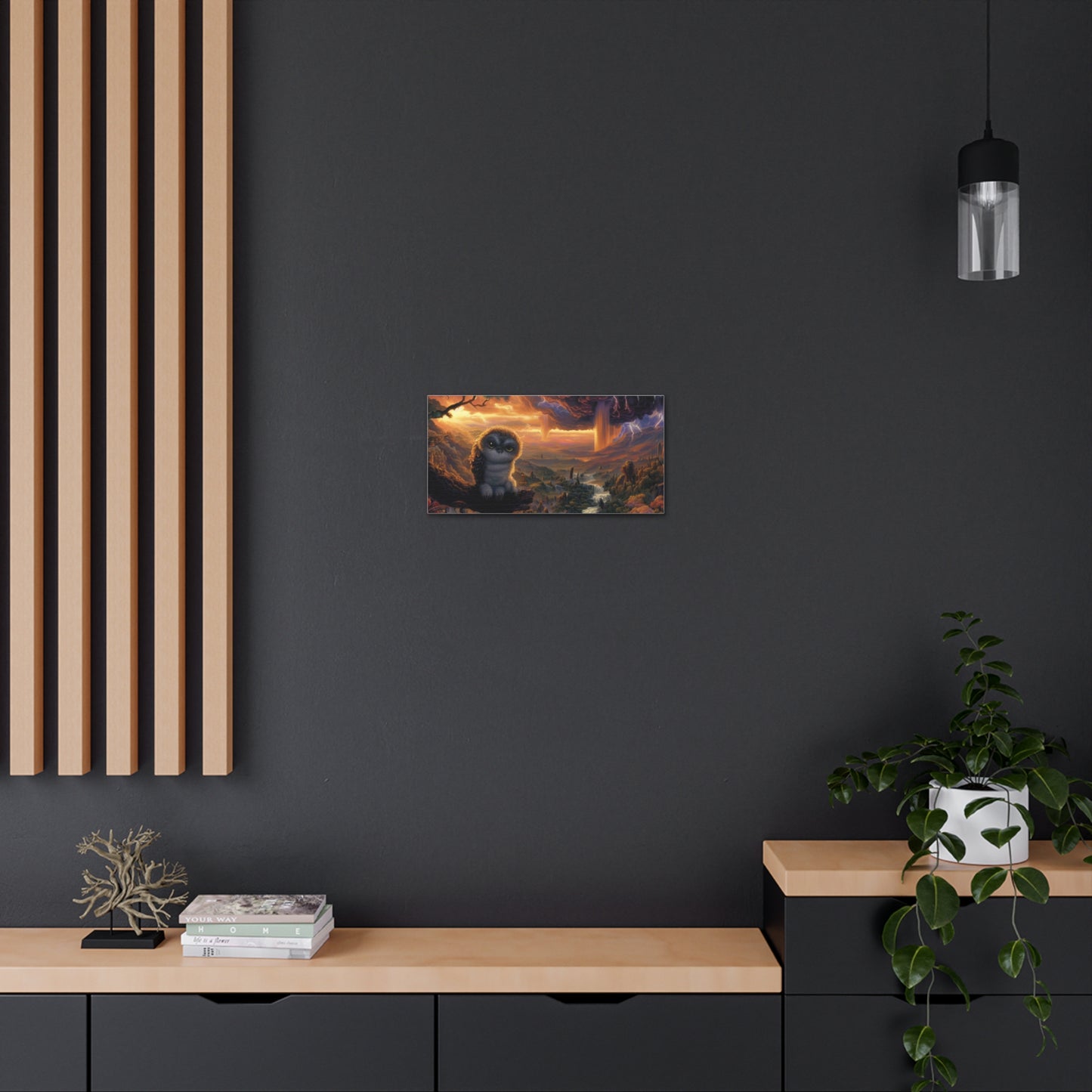 Georgia Owl  - Canvas Wall Art