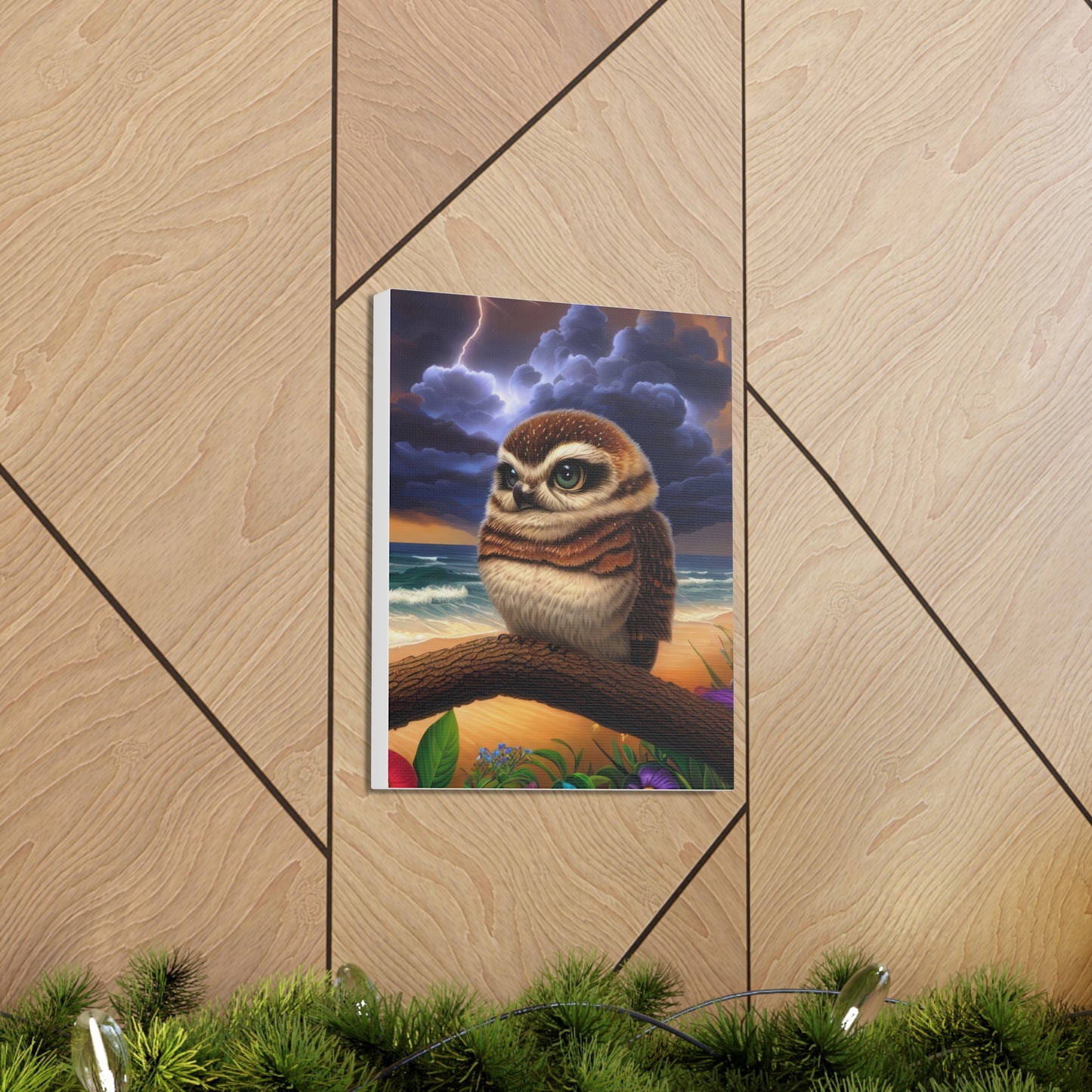 Florida Owl  - Canvas Wall Art