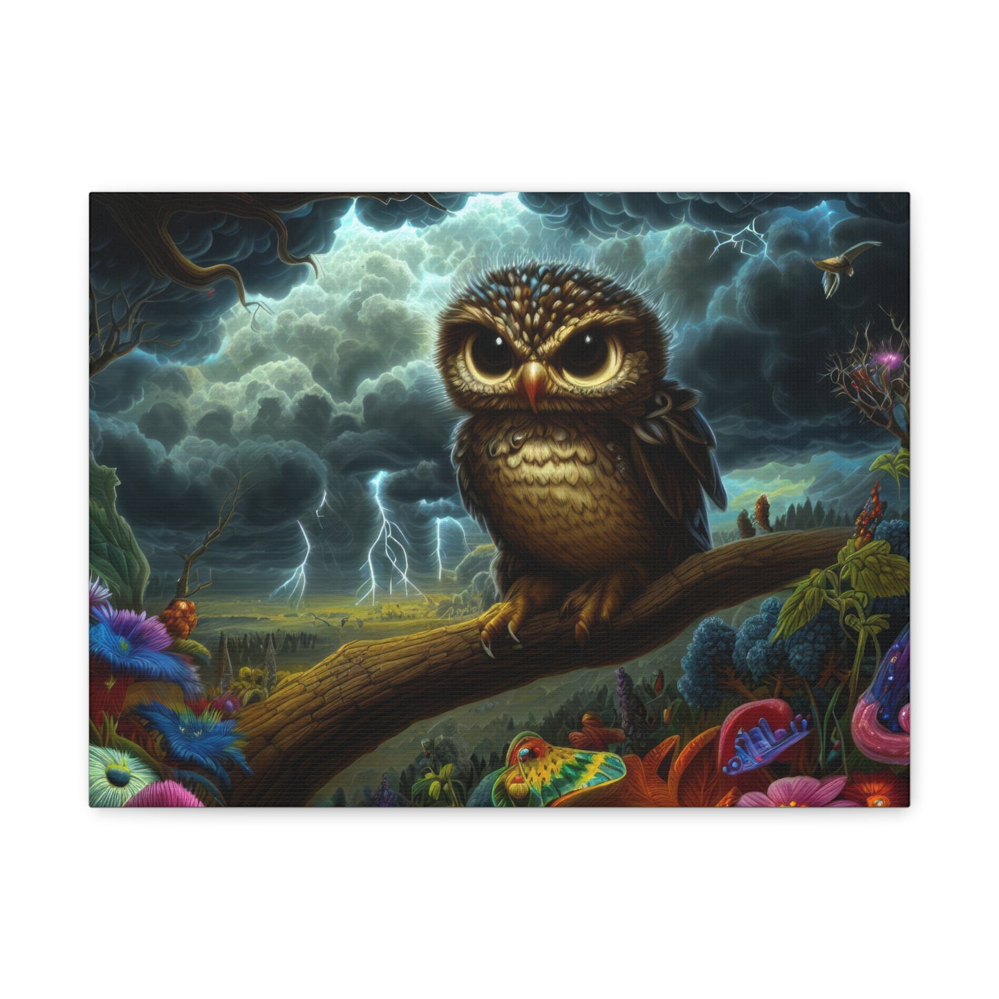 Arkansas Owl - Canvas Wall Art