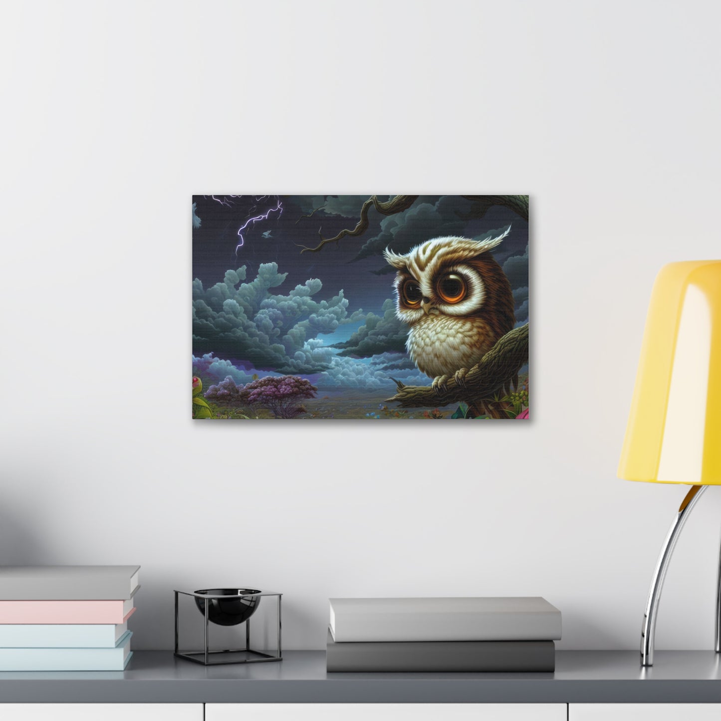 Iowa Owl  - Canvas Wall Art