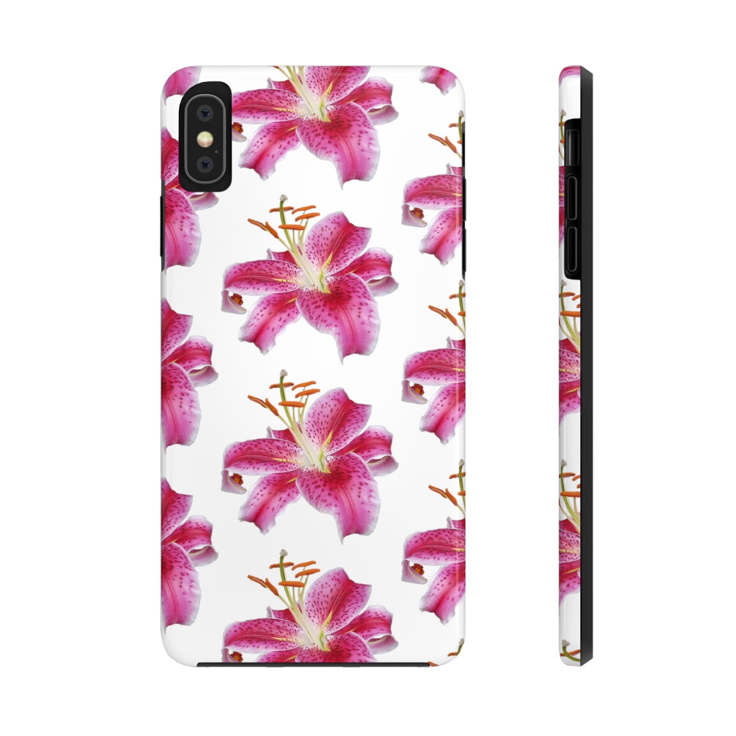 Stargazer Lily White Tough Phone Case