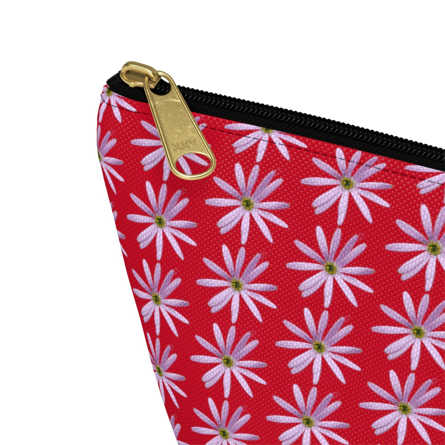 Aster Flower Accessory Pouch w T-bottom