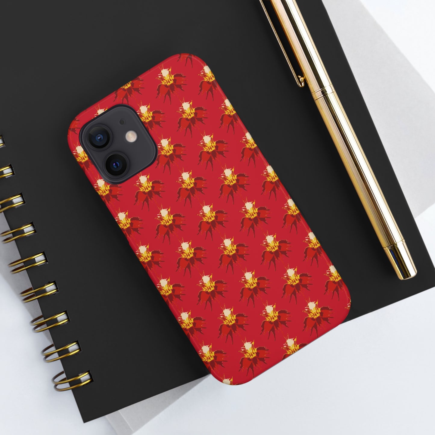 Orchid Sepal Red Tough Phone Case