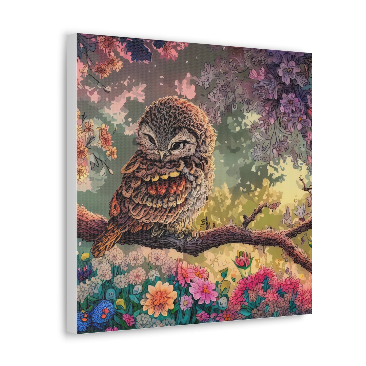 Oregon Owl - Canvas Wall Art